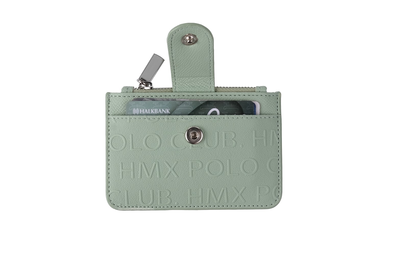Bagacar Bozuk Para Bölmeli Kullanışlı Küçük Kartlık Cüzdan Mint