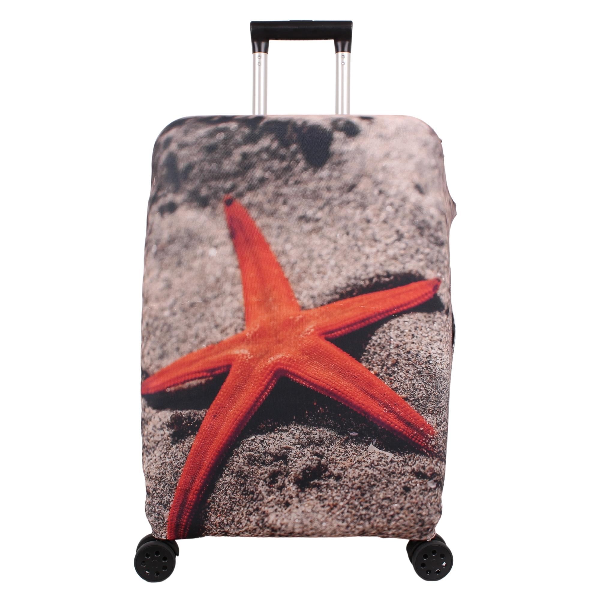 Bagacar Deniz Yıldızı Büyük Boy Valiz için Valiz Kılıfı