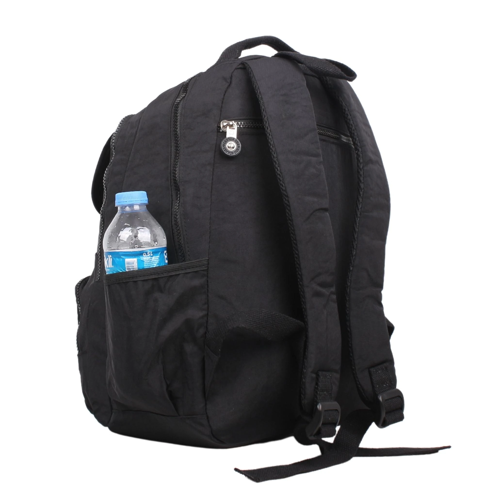 Bagacar Kenyon Cox 8866 Siyah Unisex Klinkır Kumaş Sırt Çantası