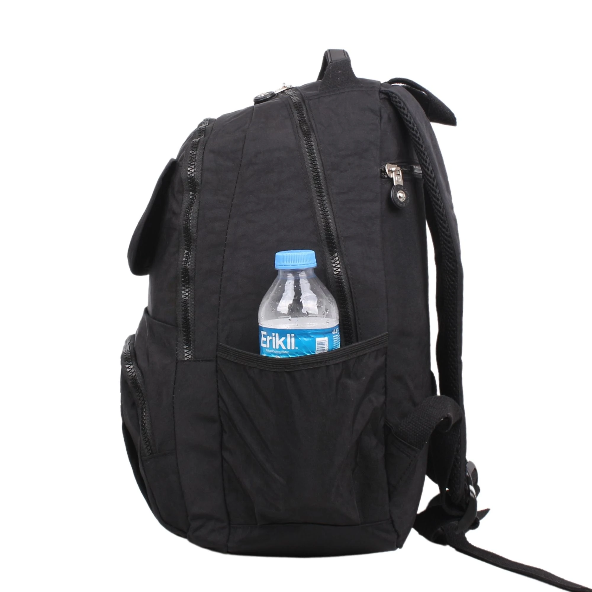 Bagacar Kenyon Cox 8866 Siyah Unisex Klinkır Kumaş Sırt Çantası