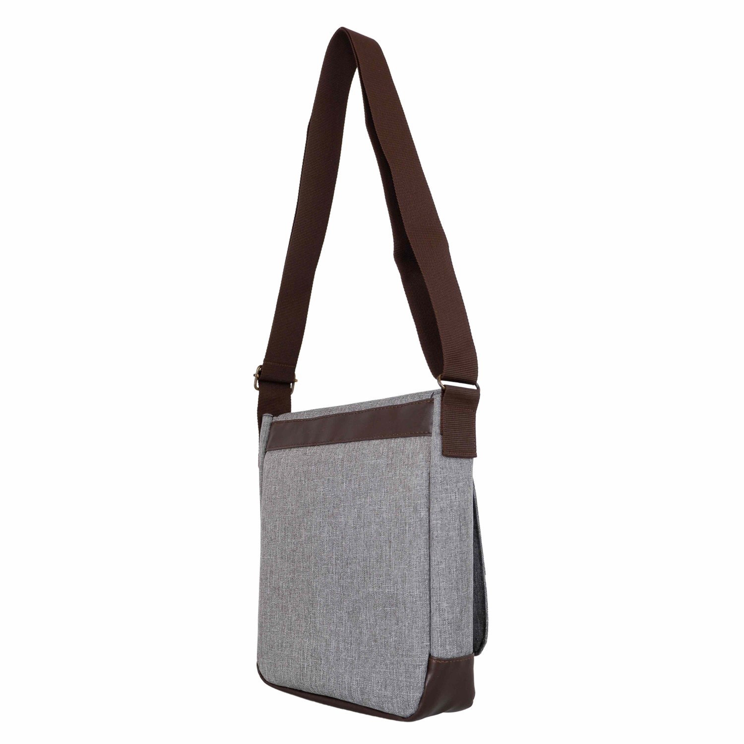 Bagacar Gri Unisex 9" 10" iPad ve Tabletli Postacı Çantası