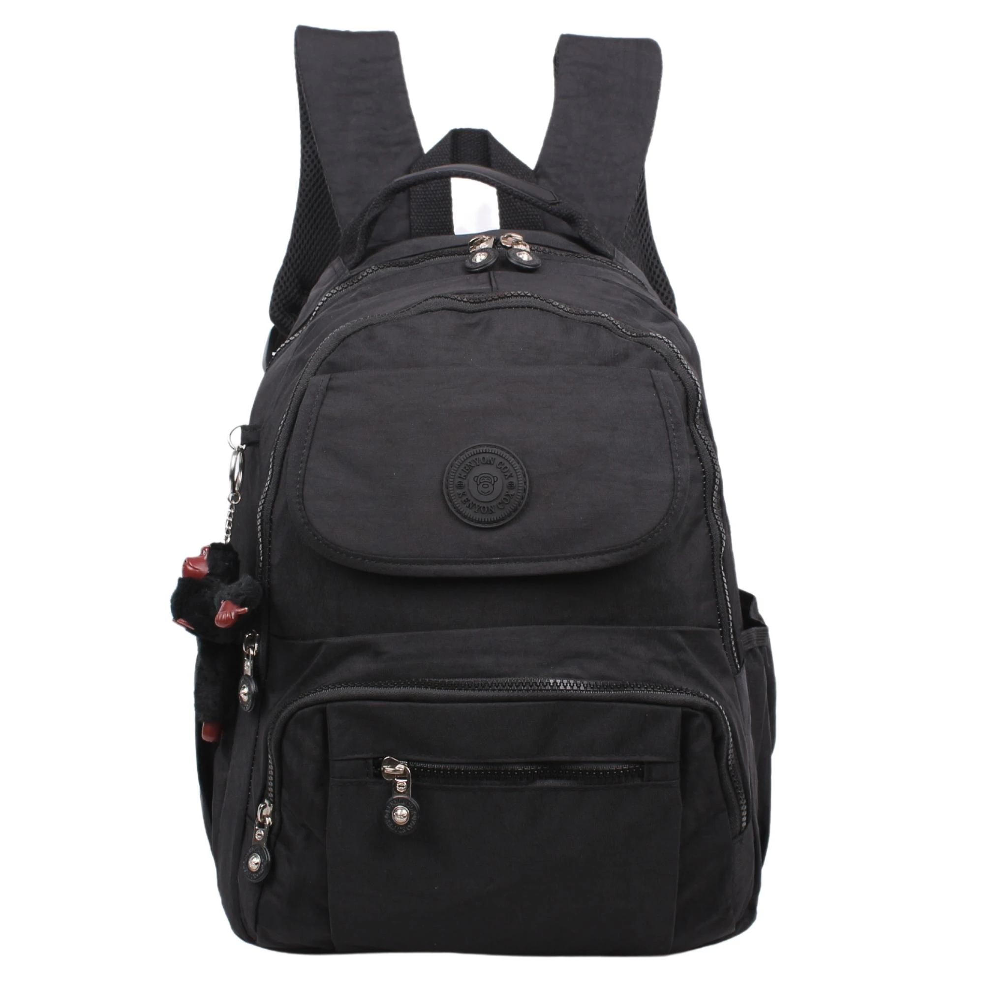 Bagacar Kenyon Cox 8866 Siyah Unisex Klinkır Kumaş Sırt Çantası