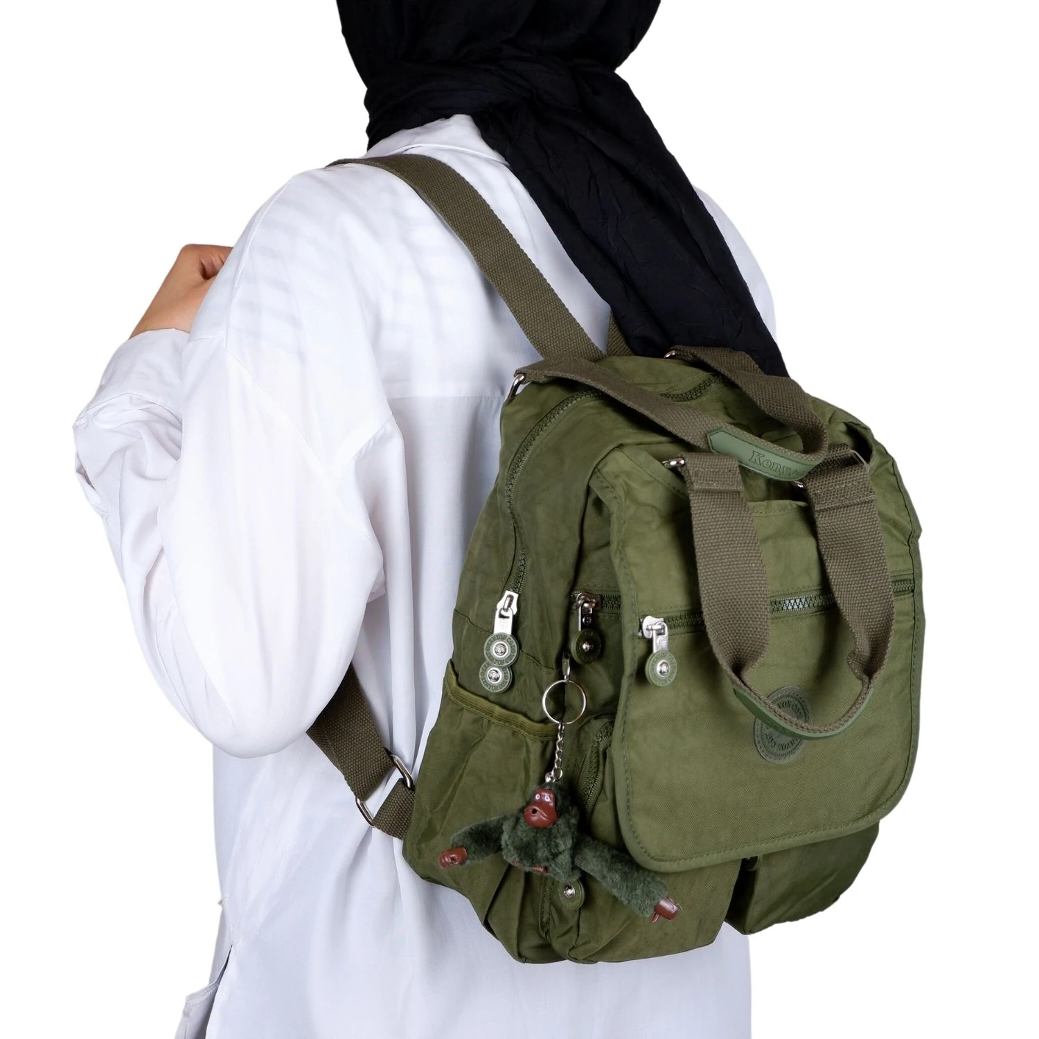 Kenyon Cox 9504 Klinkır Kumaş Hafif Sırt Çantas Haki