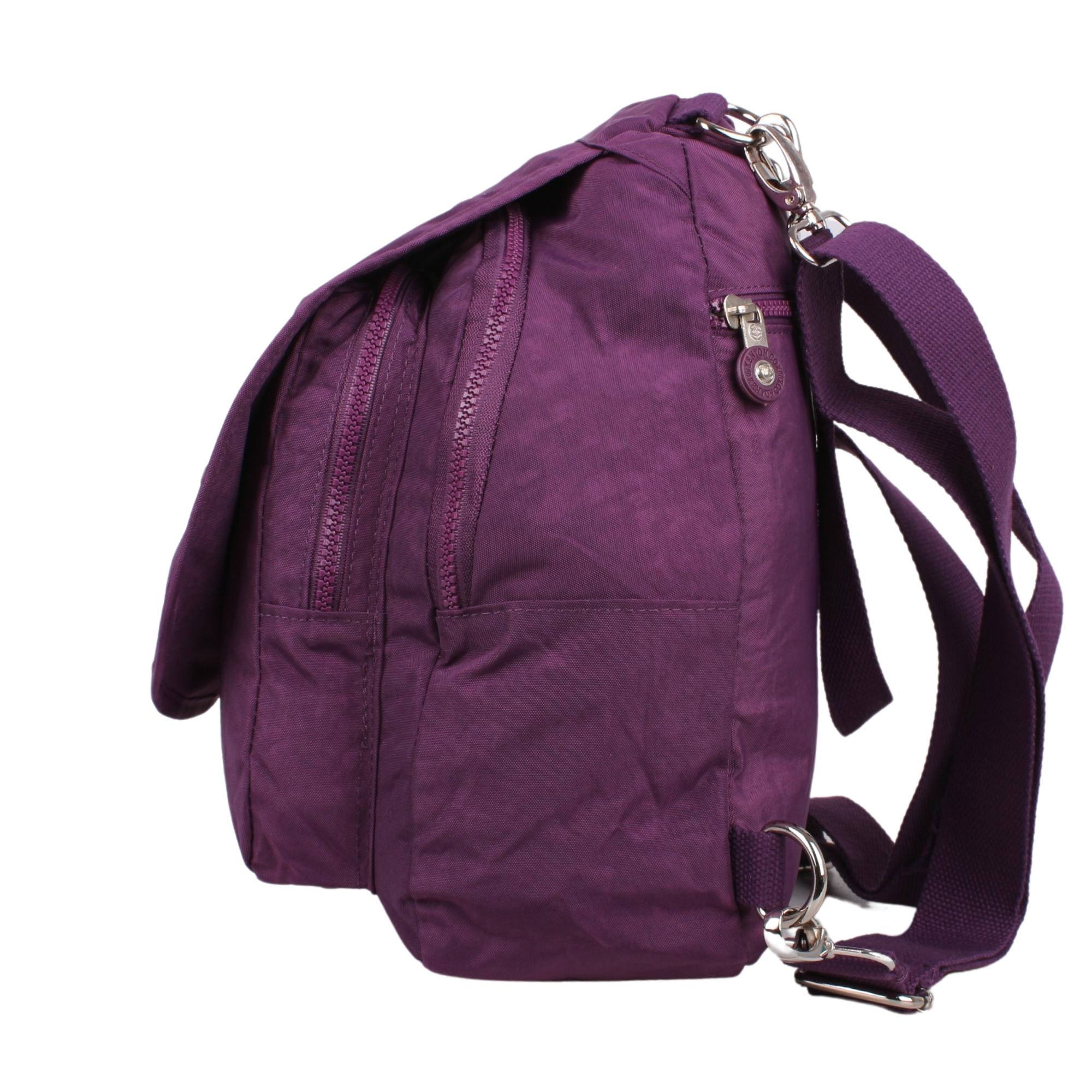 Kenyon Cox 8601 Mor Unisex Klınkır Maymunlu Günlük Kol ve Sırt Çantası