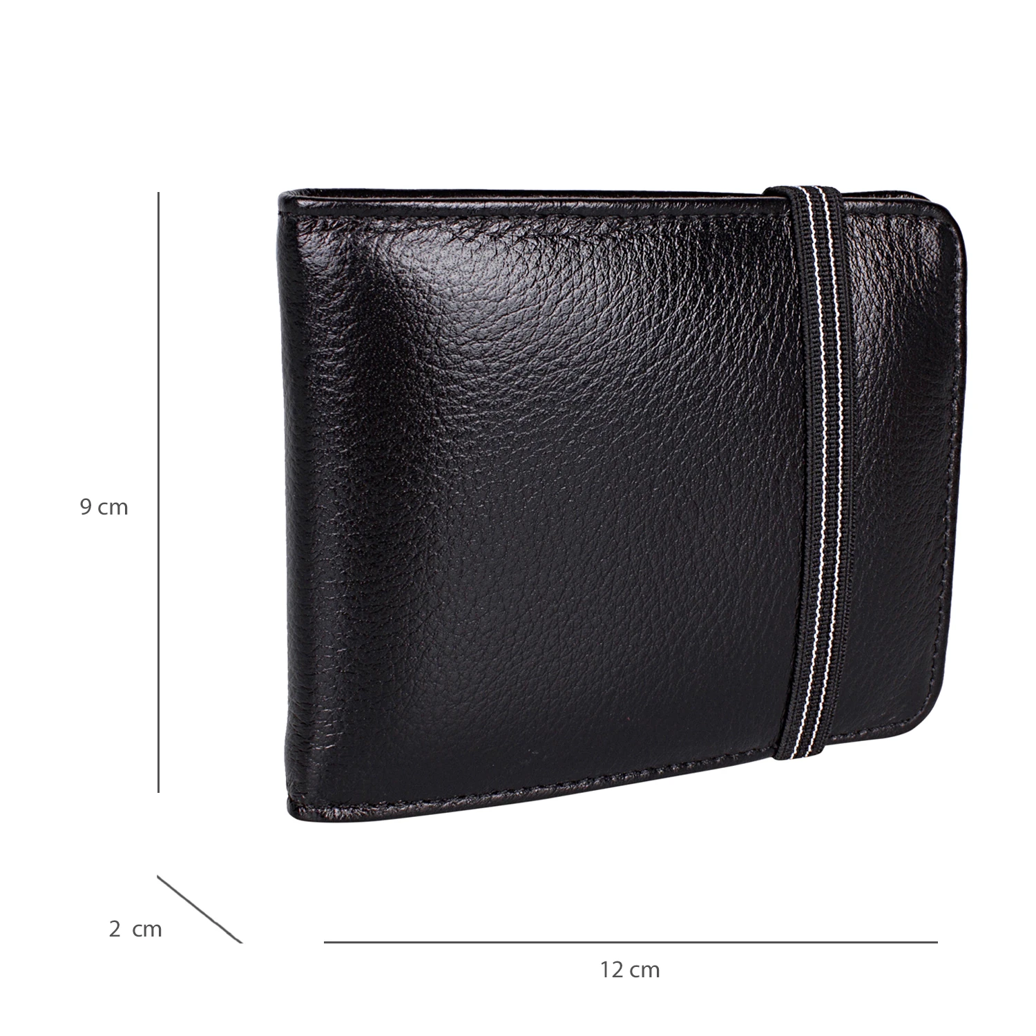 Bagacar 2410 Hakiki Deri Cüzdan Siyah Renk