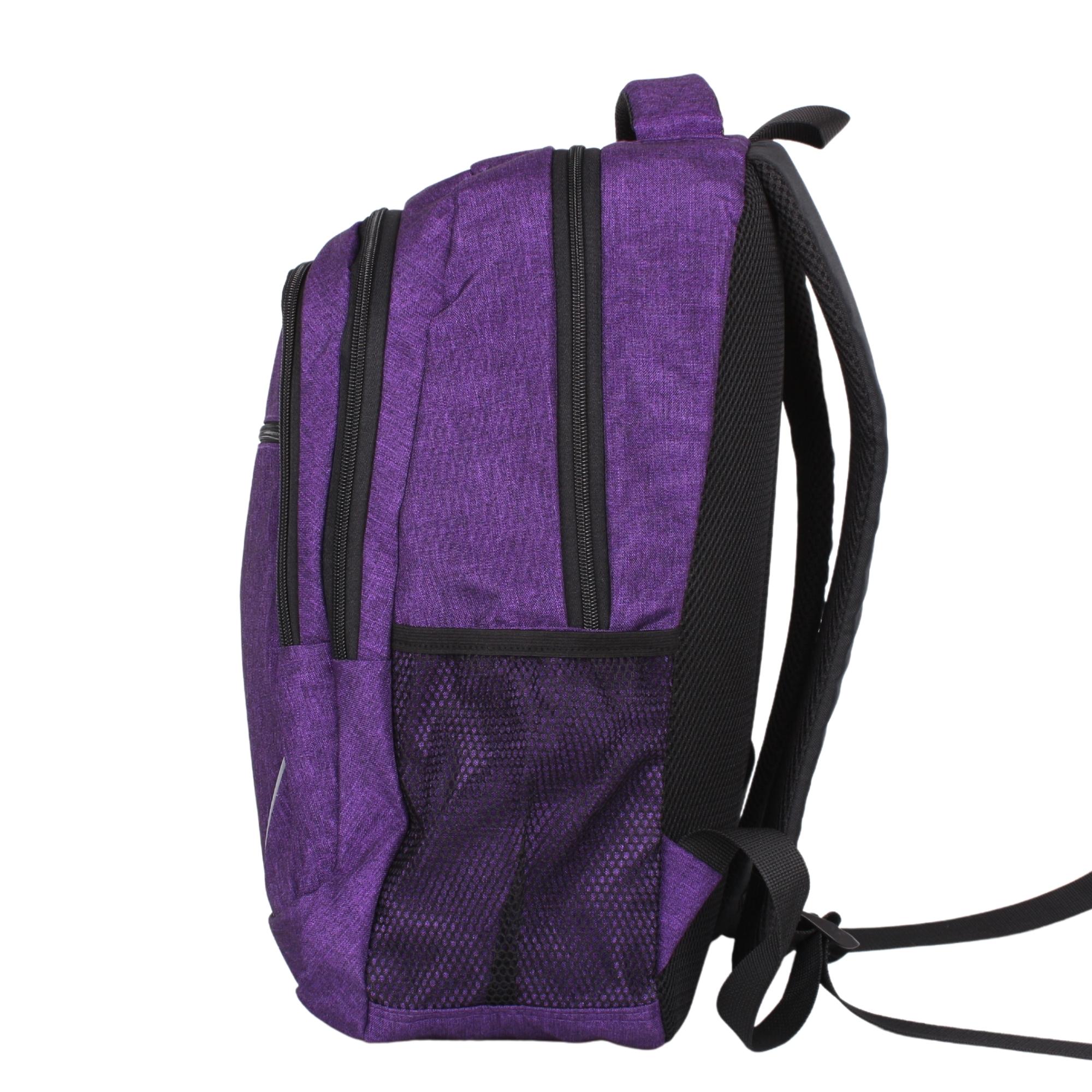 Bagacar IZ1134 Mor Unisex Okul ve Günlük Sırt Çantası