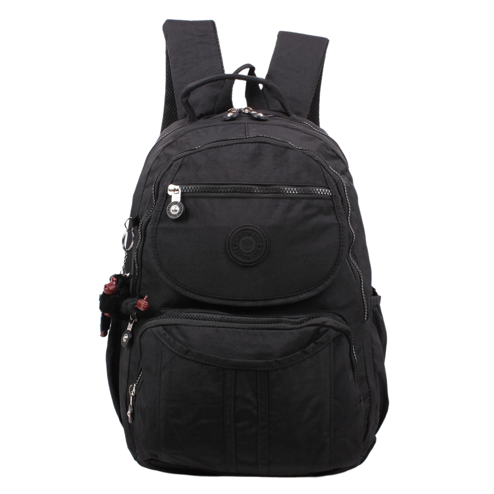Kenyon Cox 8860 Siyah Unisex Klınkır Maymunlu Günlük ve Okul Sırt Çantası