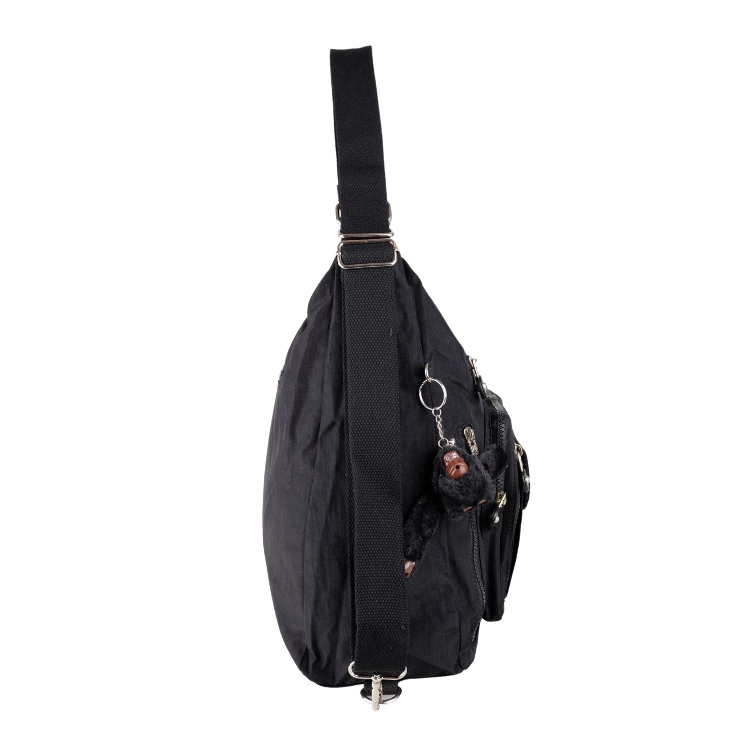 Kenyon Cox B219 Klinkır Kumaş Hafif Sırt Çantası ve Kol Çantası Siyah