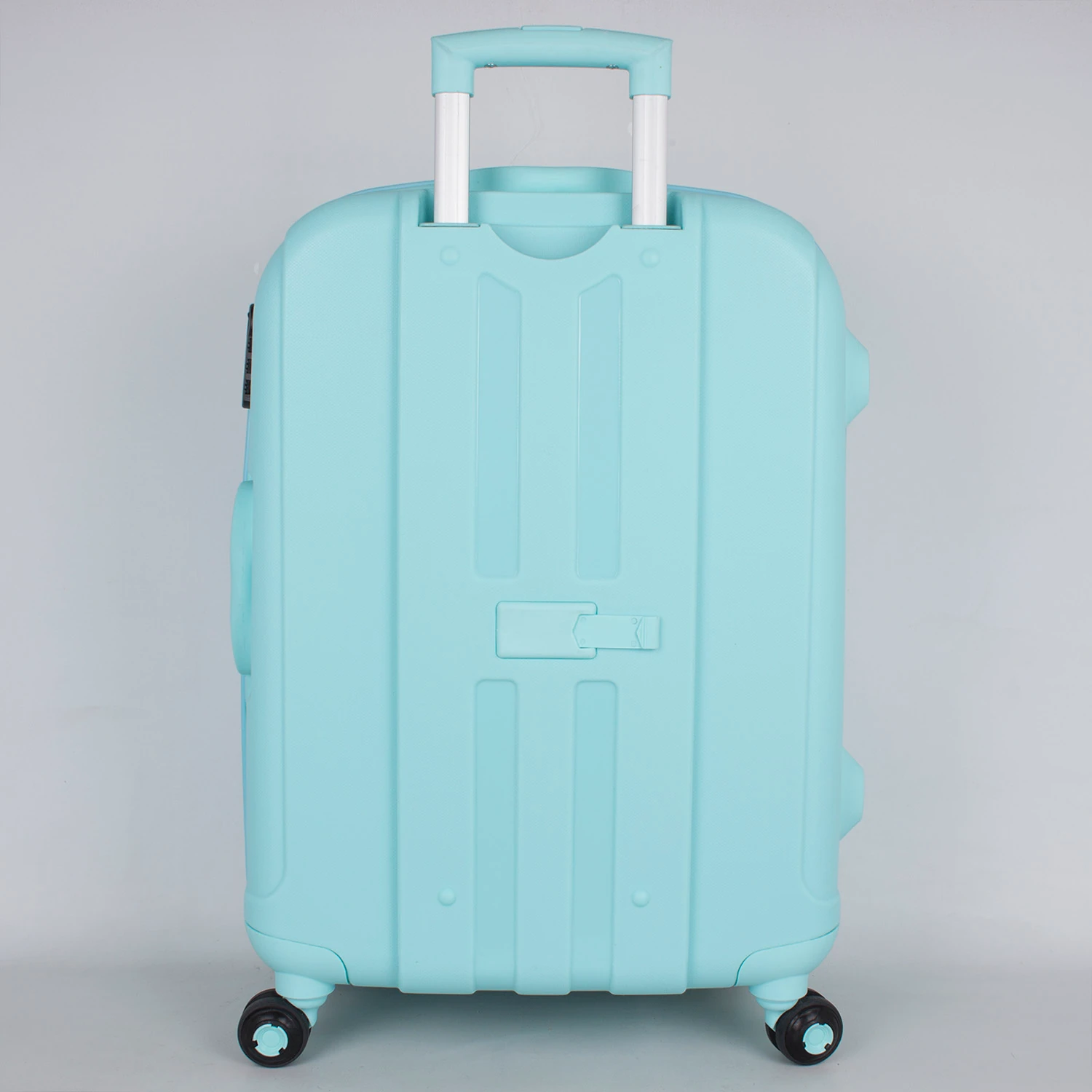 Bagacar IV Sert Silikon Kırılmaz 3lü Valiz Seti Su Yeşili