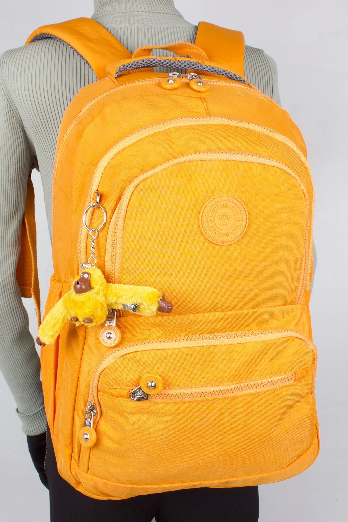 Kenyon 1820 Unisex Klinkır Kumaş Sırt Çantası Sarı