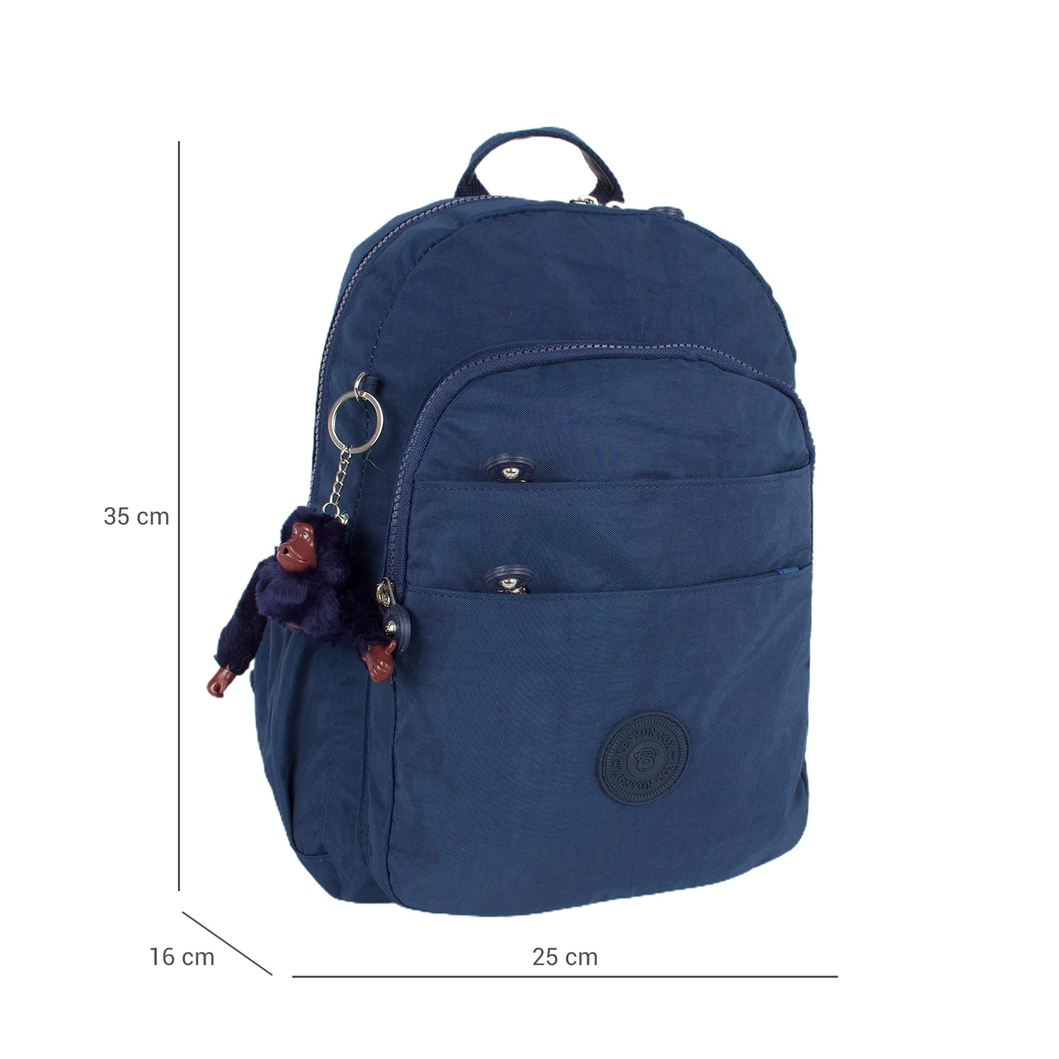 Kenyon 8806 Unisex Klinkır Kumaş Sırt Çantası Lacivert