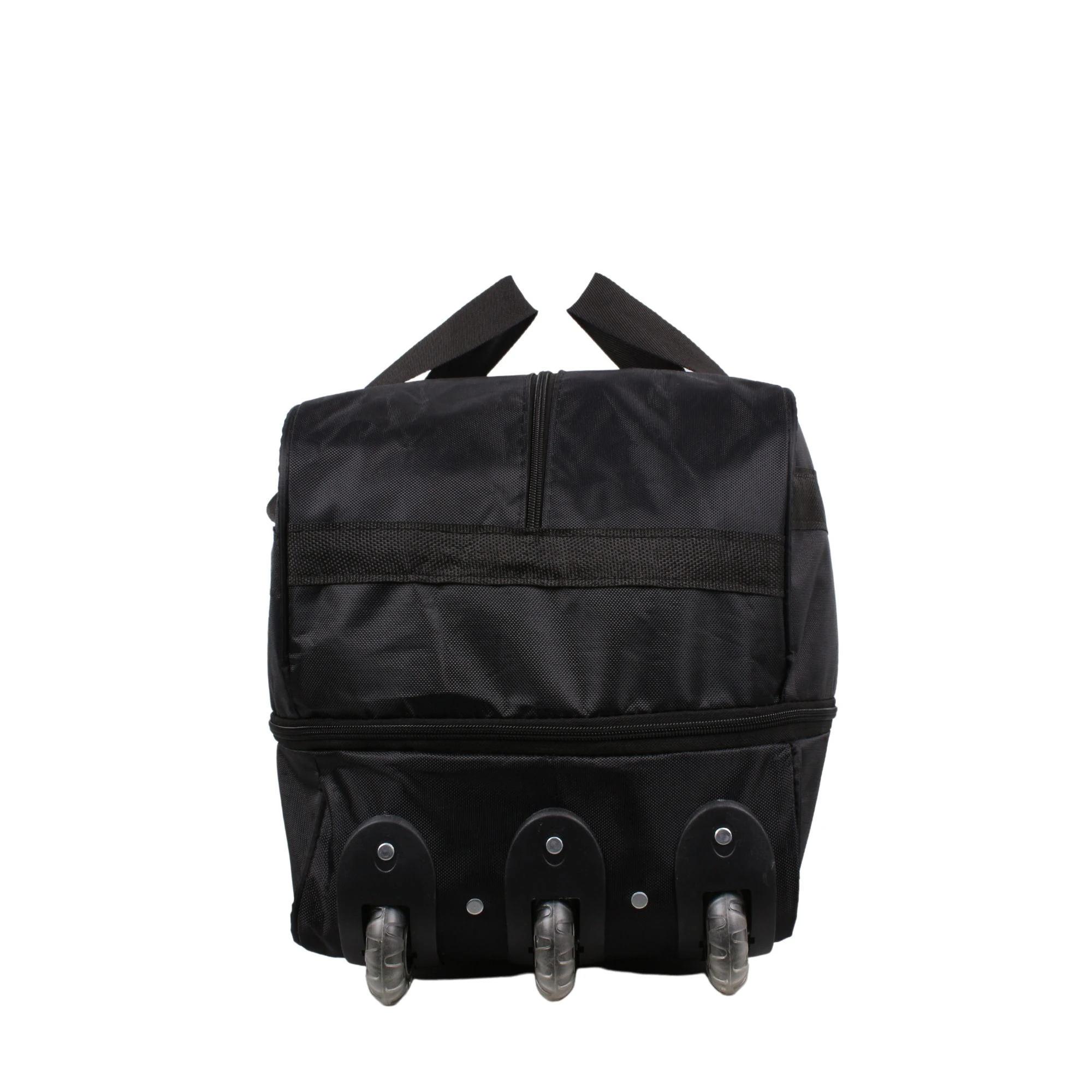 Bagacar 3 Teker Körüklü Orta  Boy Seyahat Valizi Siyah