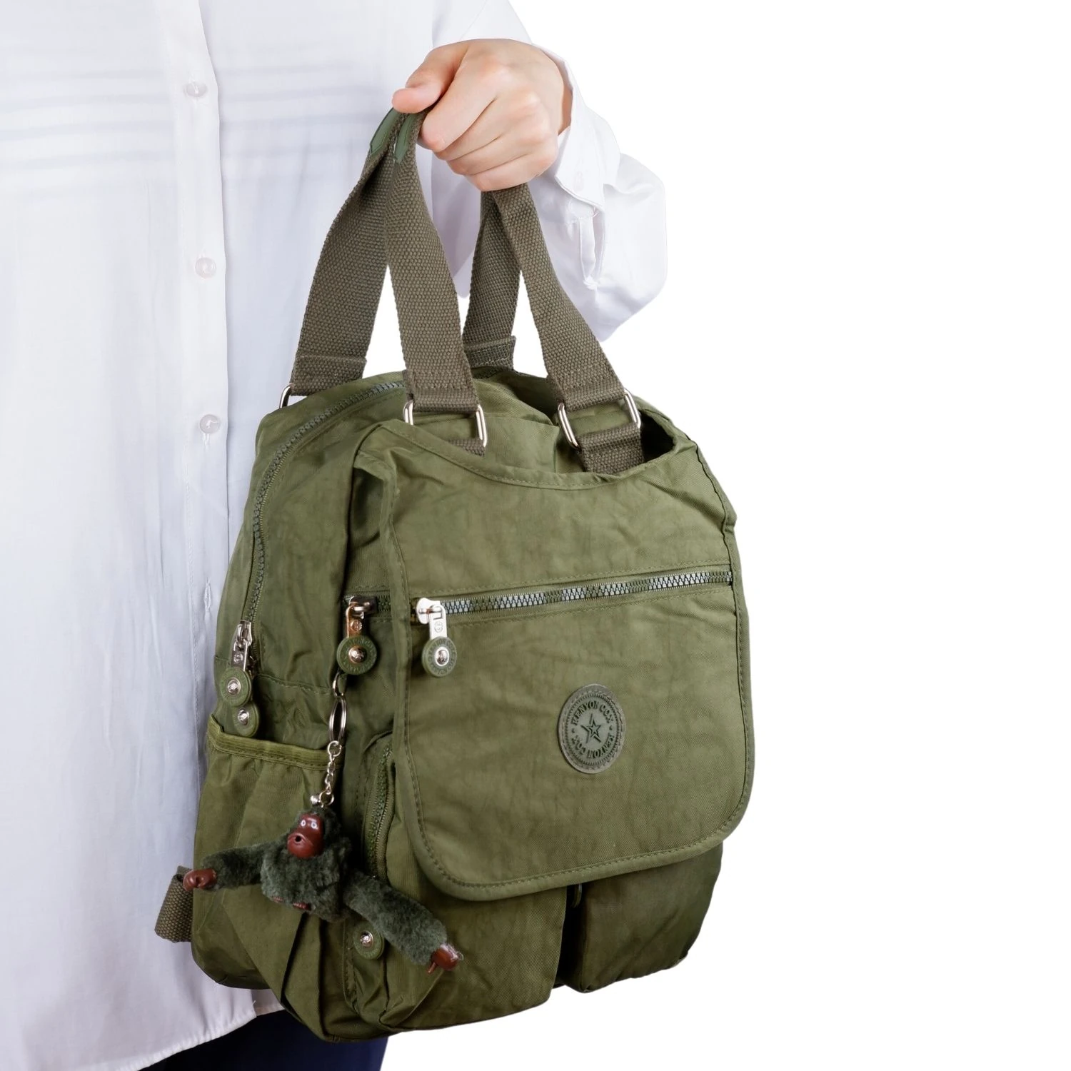 Kenyon Cox 9504 Klinkır Kumaş Hafif Sırt Çantas Haki