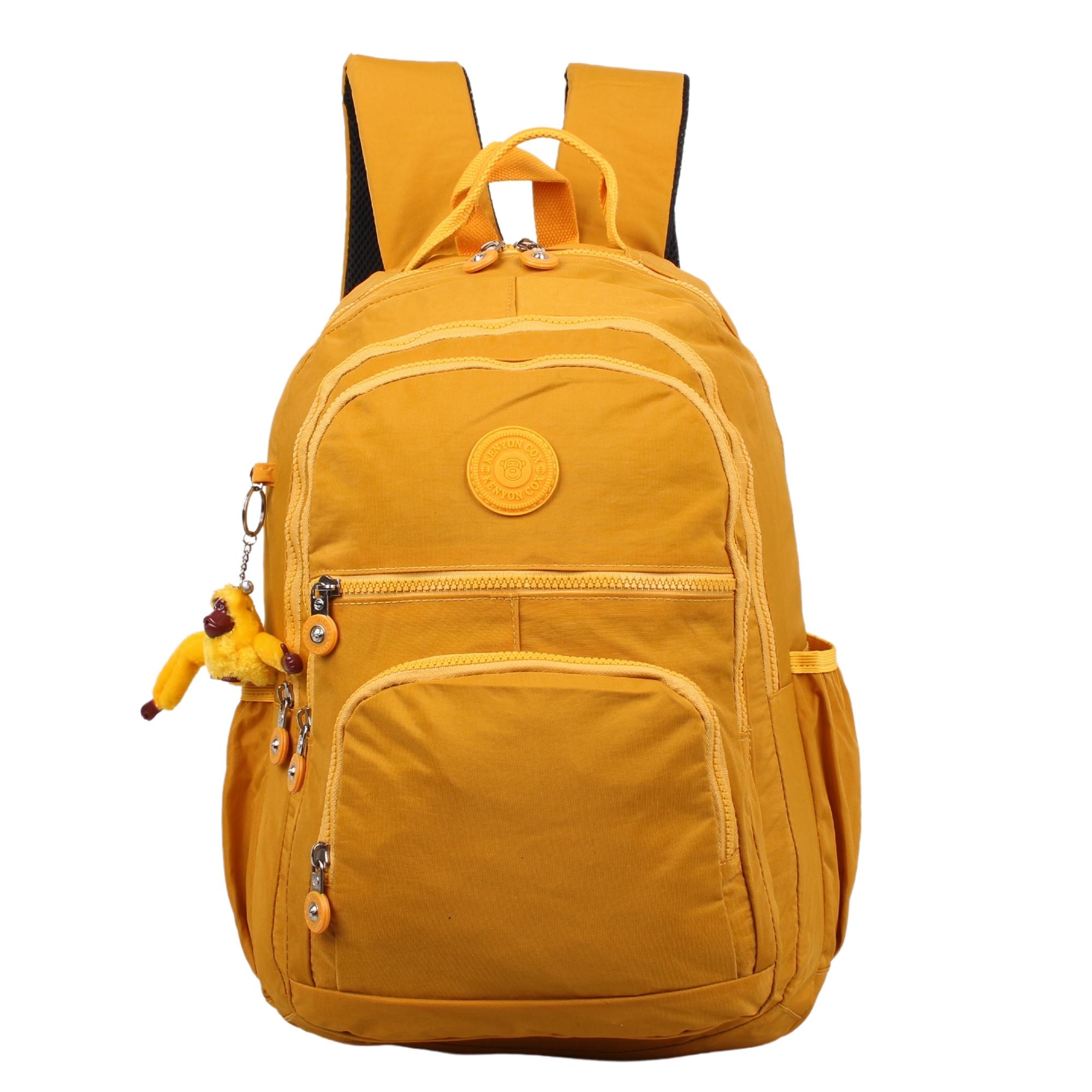 Kenyon Cox 8862 Sarı Unisex Klinkır Kumaş Sırt Çantası