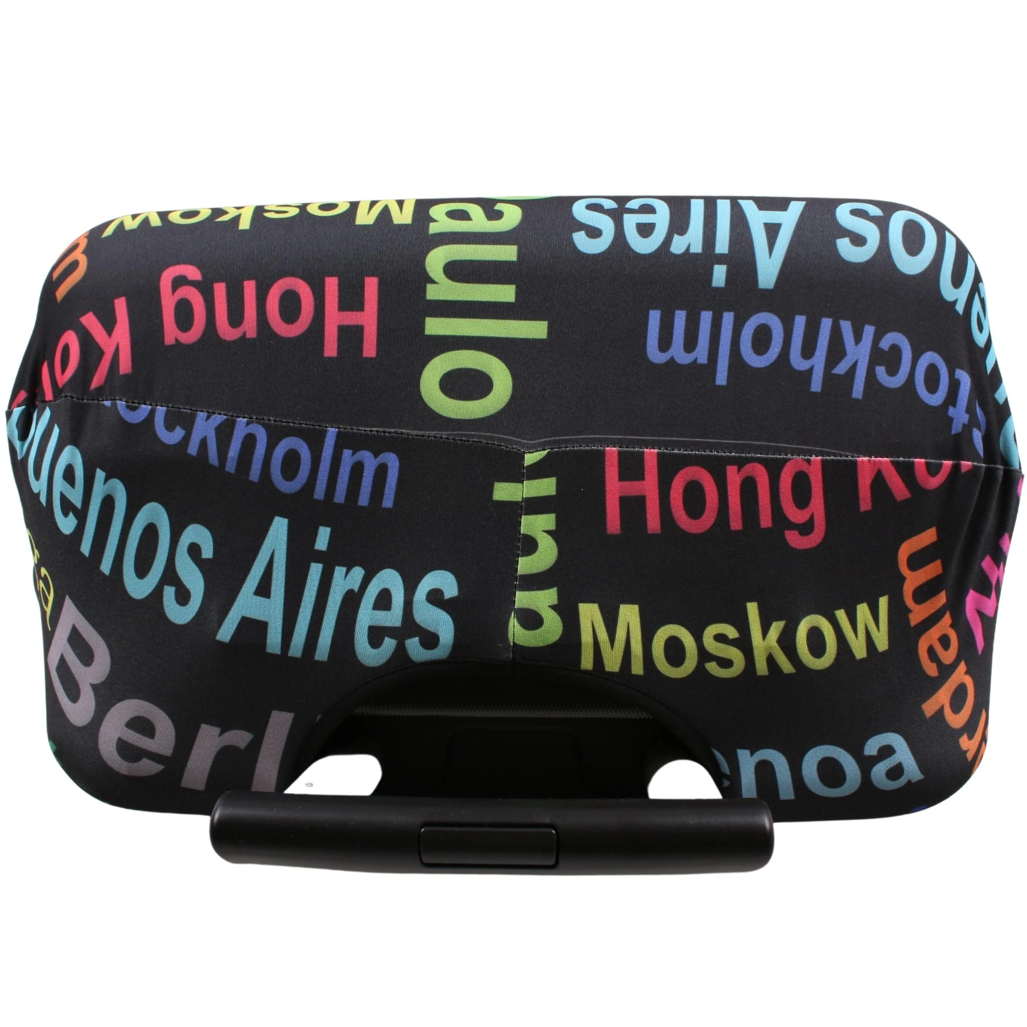 Bagacar Şehirler Orta Boy Valiz için Valiz Kılıfı