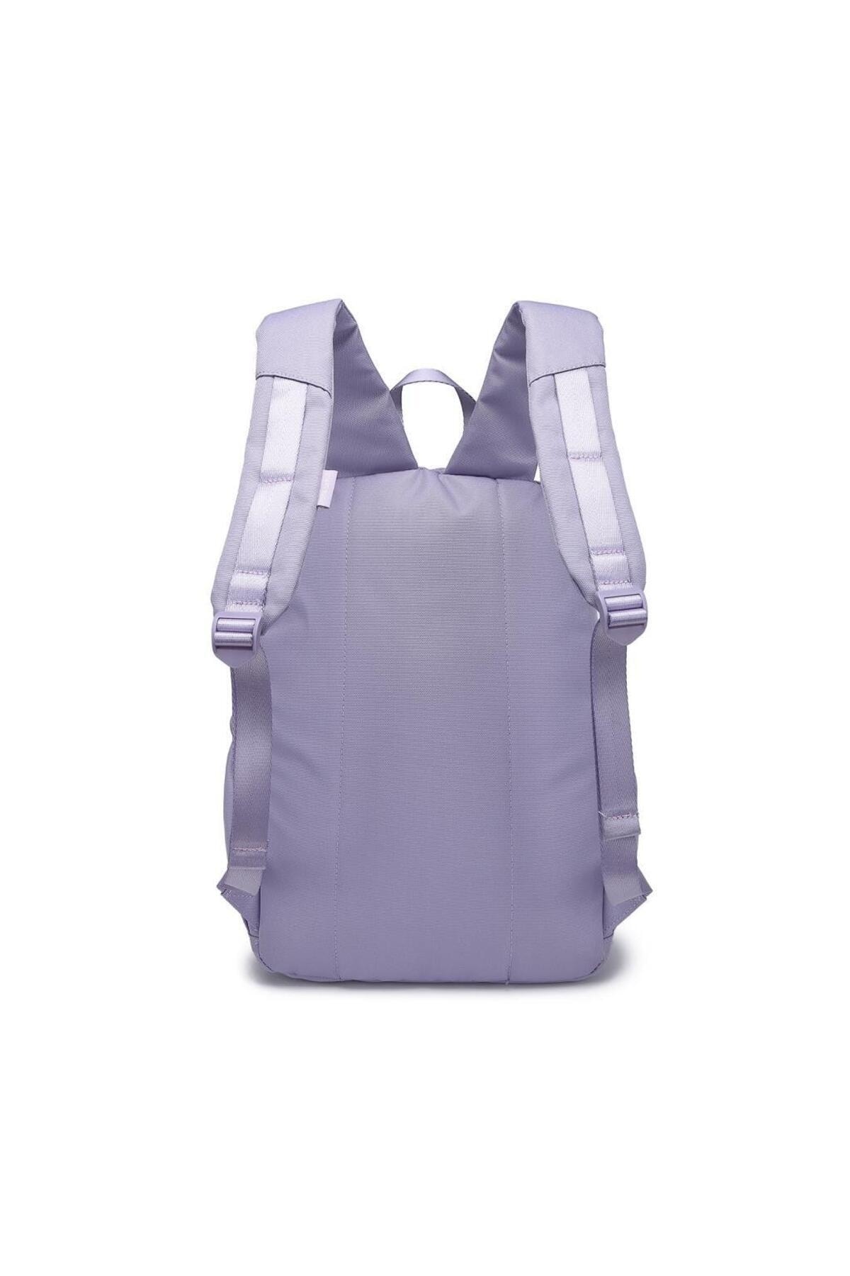 Bagacar Smart Bag 3199 Okul ve Günlük Laptop Bölmeli Sırt Çantası Eflatun