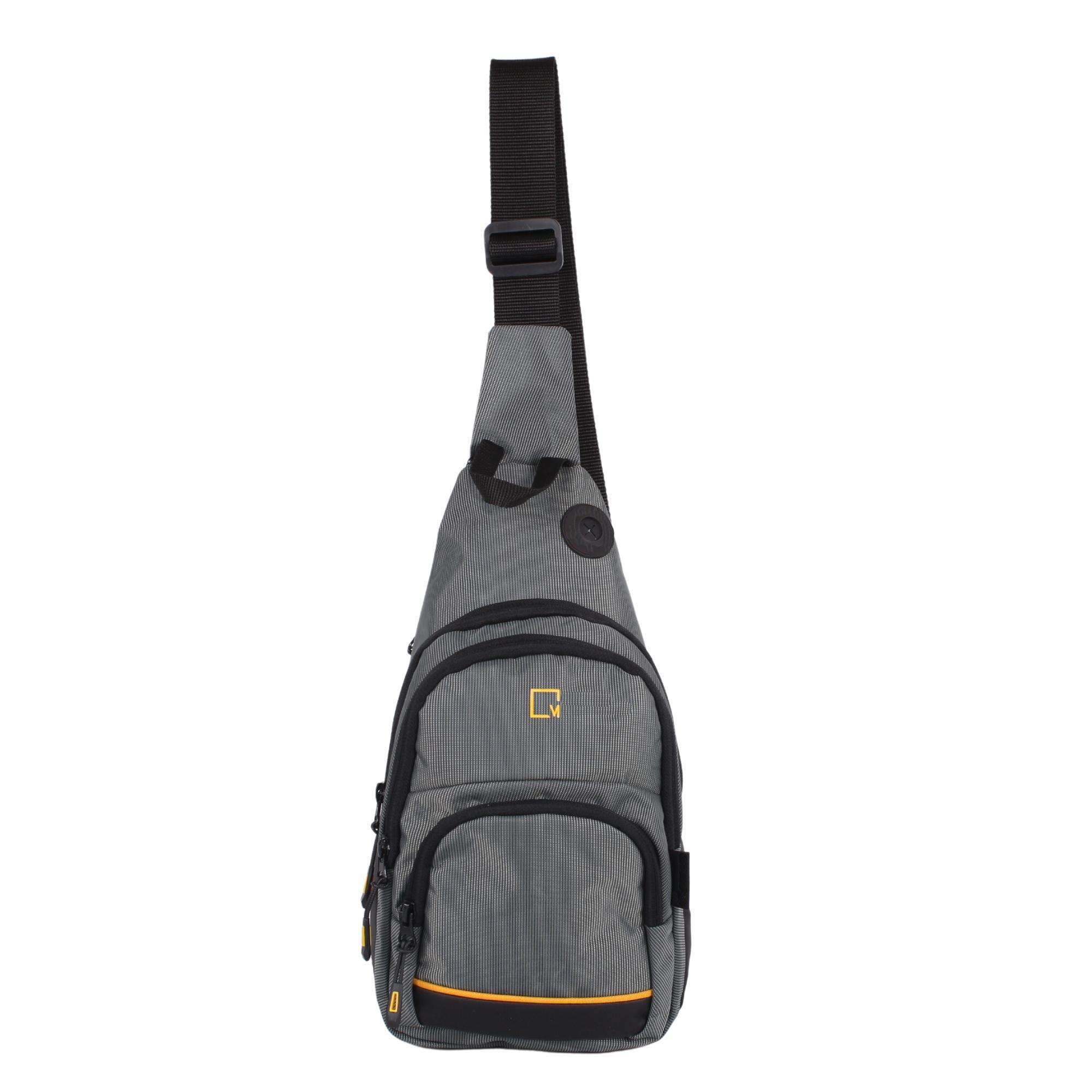 Bagacar Mega Model 1006 Gri Unisex Body Bag Omuz Çantası