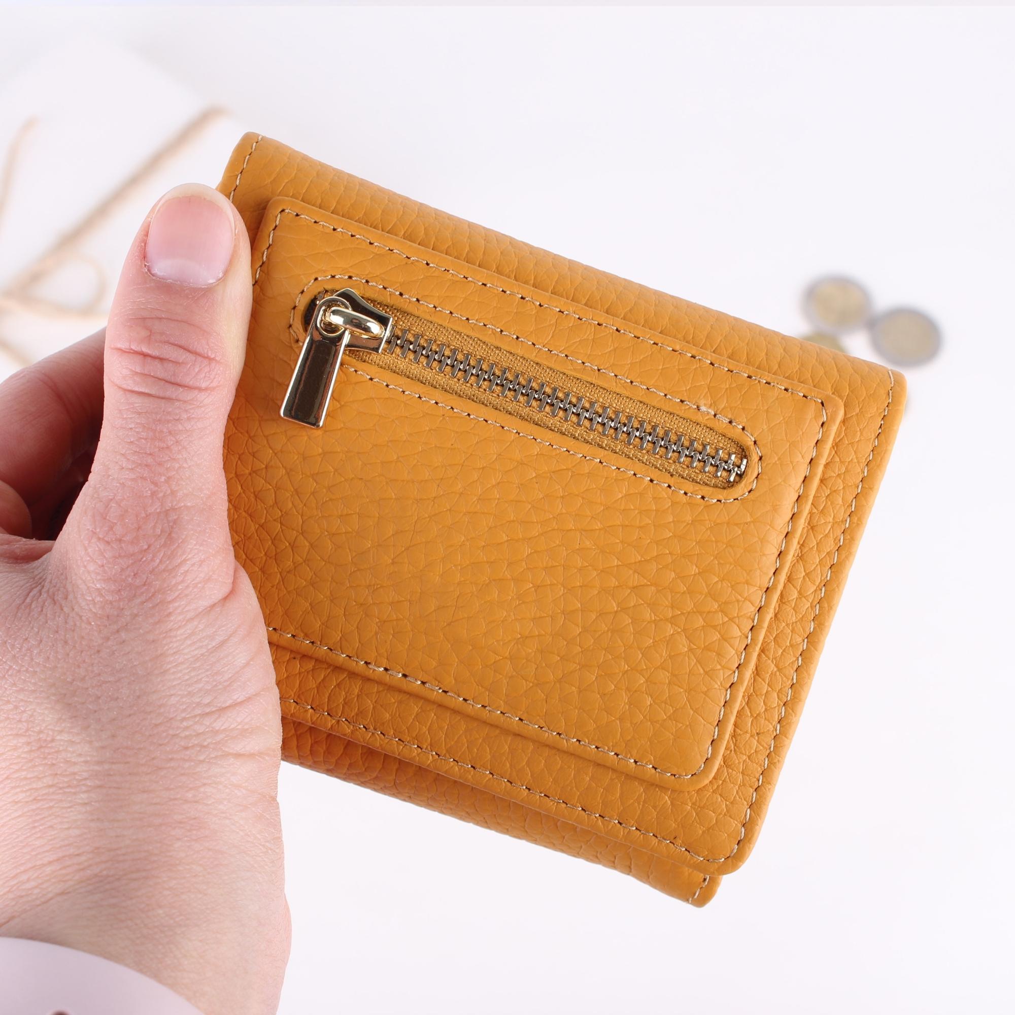 Legend Leather 2744 Hakiki Deri Bayan Cüzdanı Sarı