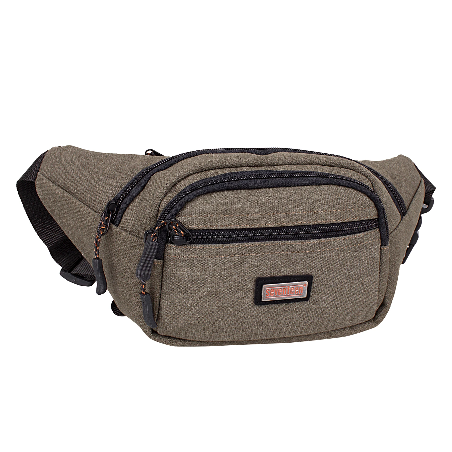 Seenteen 3471 Unisex Kanvas Bel Çantası Kahve