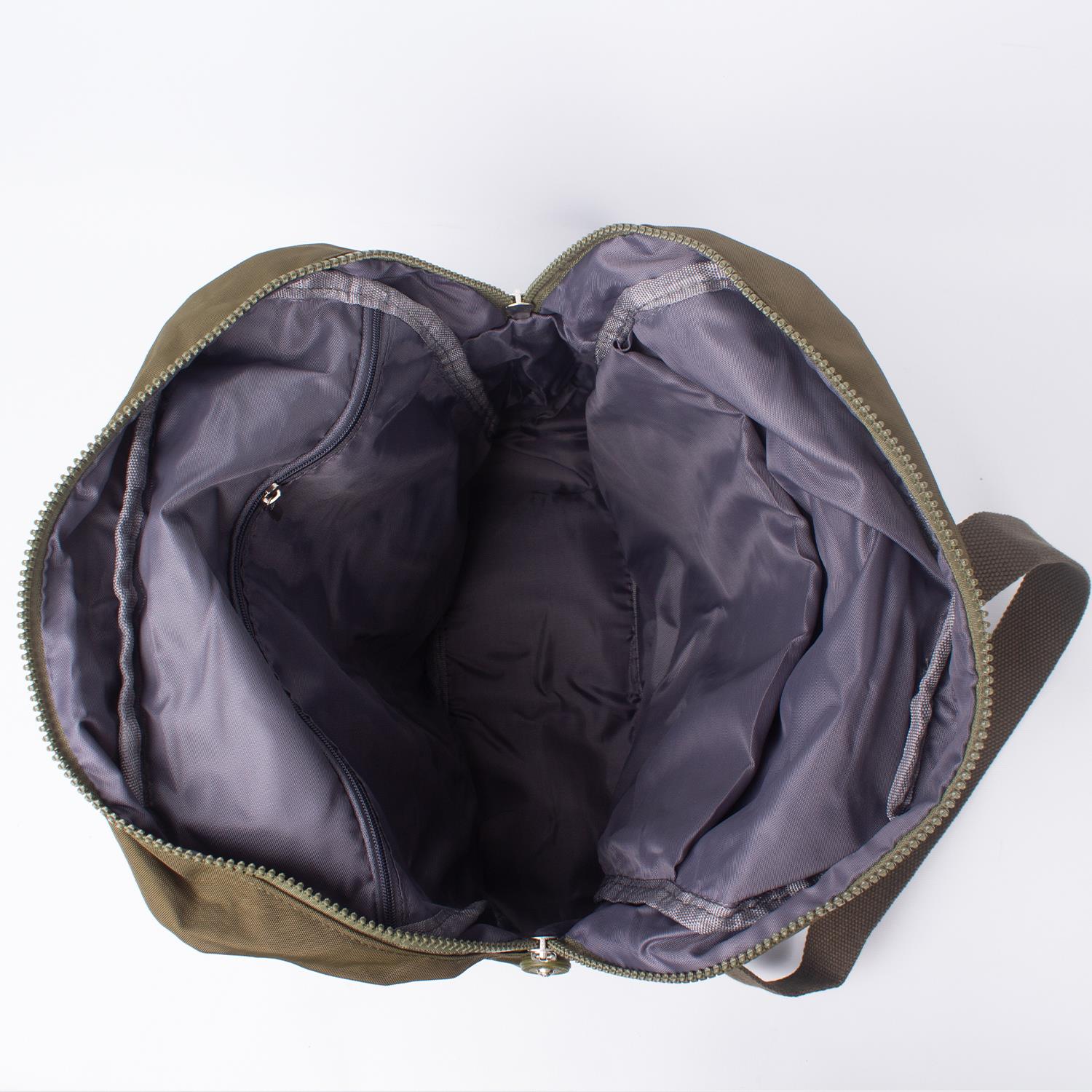 Kenyon Cox 8839 Klinkır Kumaş Hafif Sırt Çantası Kahve