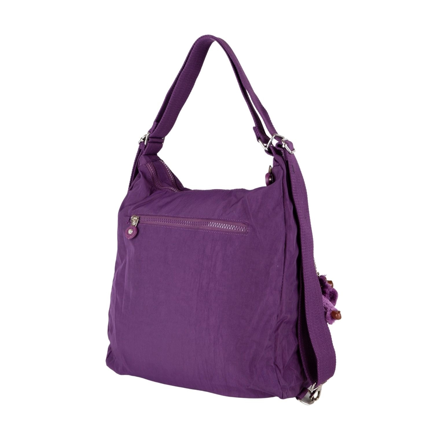 Kenyon Cox B219 Klinkır Kumaş Hafif Sırt Çantası ve Kol Çantası Mor