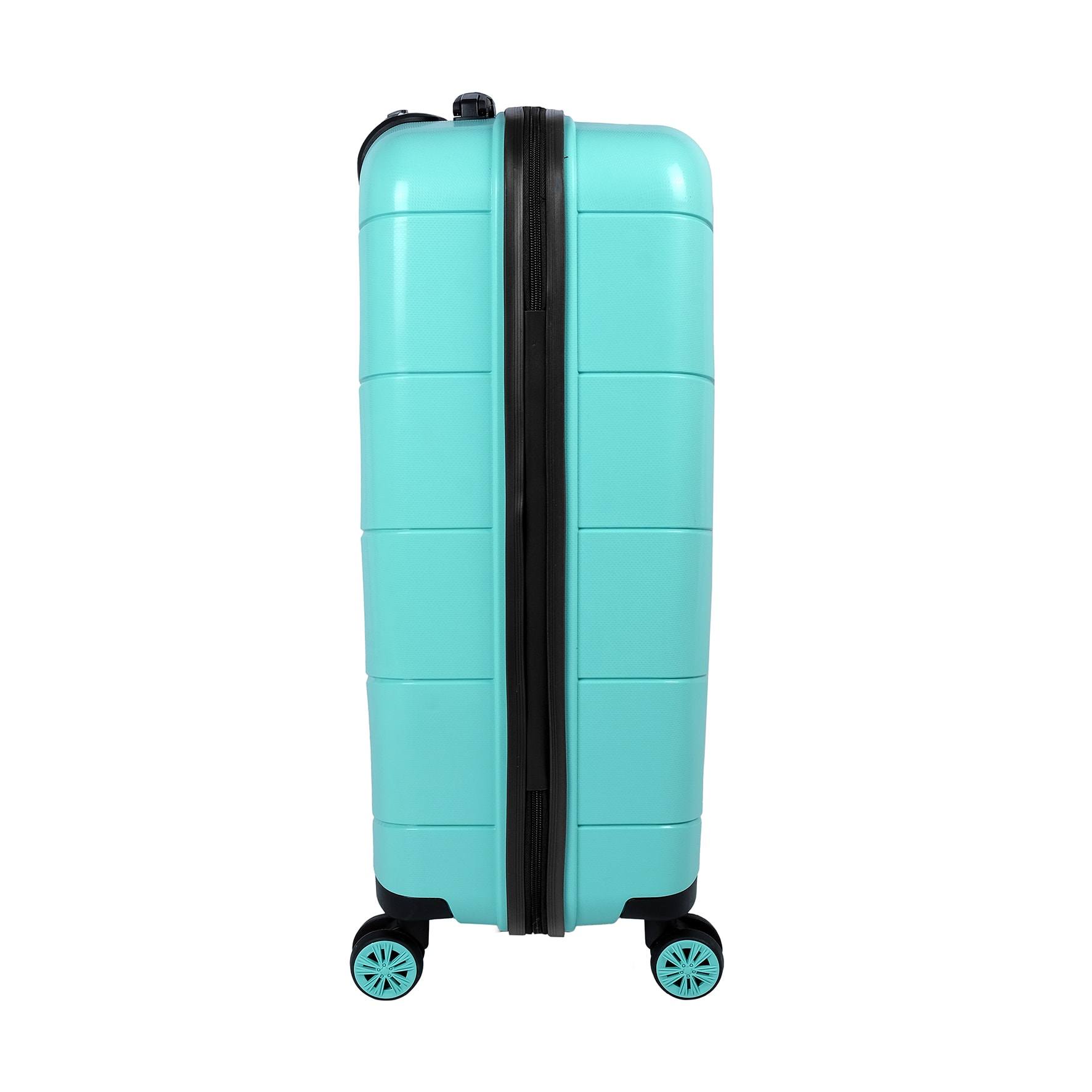 Bagacar Ultra Hafif Kırılmaz Silikon 3lü Set Valiz Mint+ETİKET HEDİYELİ!