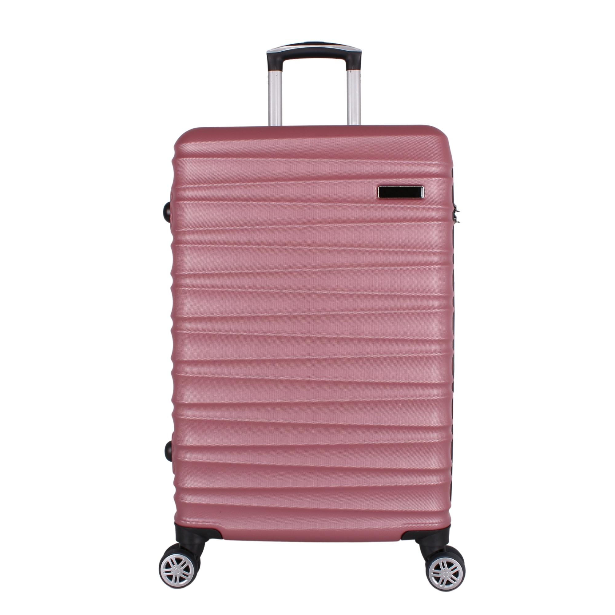 Bagacar MD Pudra Abs Tekerlekli Valiz Seti