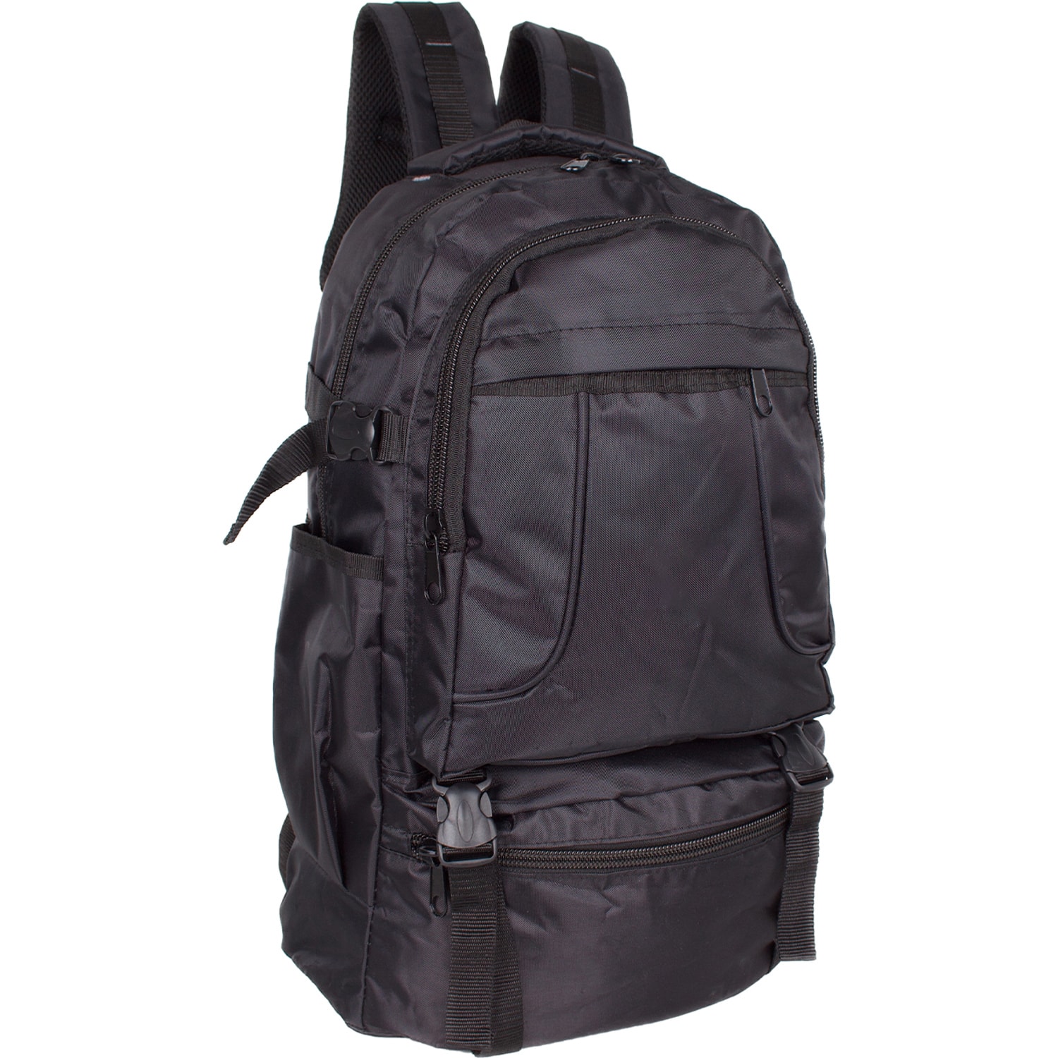 Bagacar 9052 Siyah Dağcı Sırt Çantası 50 LT 18" Laptop Bölmeli