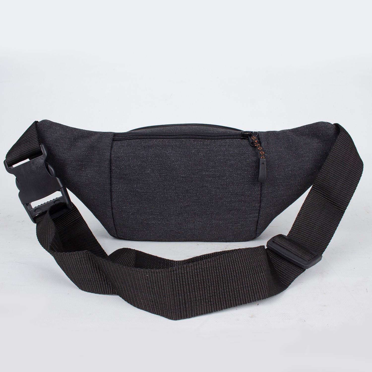 Seenteen 3471 Unisex Kanvas Bel Çantası Siyah