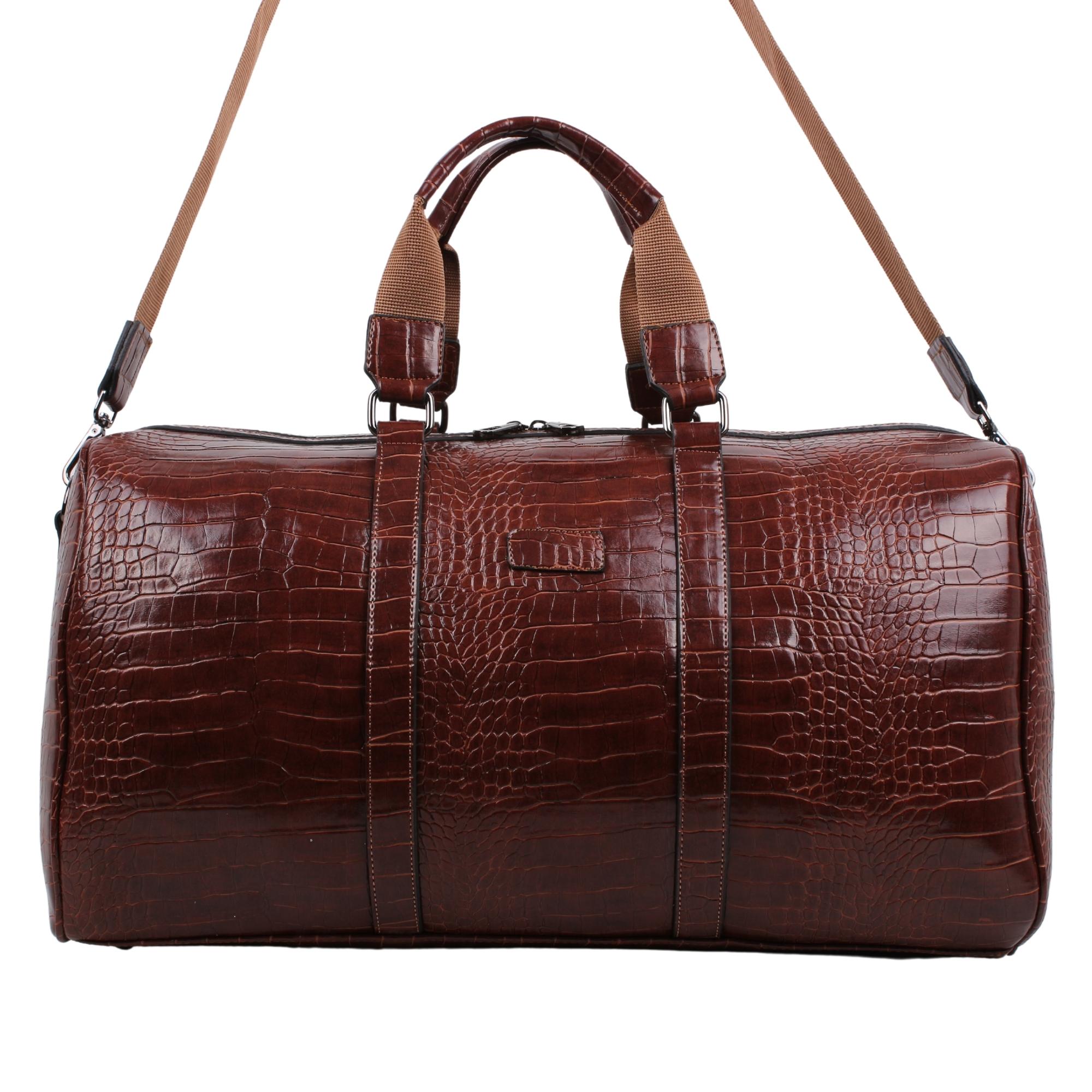 Bagacar Evd İguana Bordo Geniş El Bavulu ve Seyahat Çantası