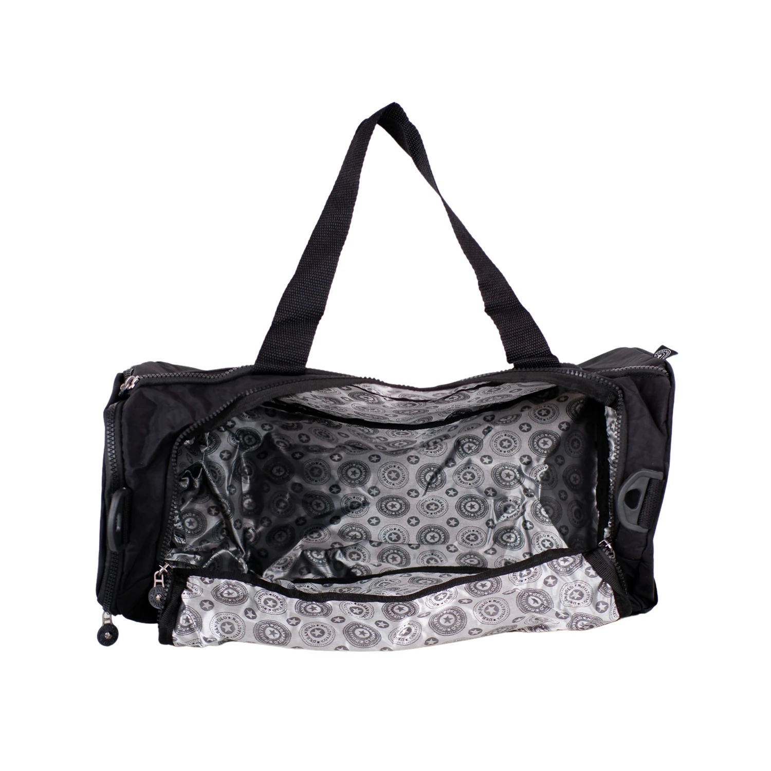 Bagacar 5022 Klinkır Kumaş Plaj Spor ve Seyahat Çantası Gri