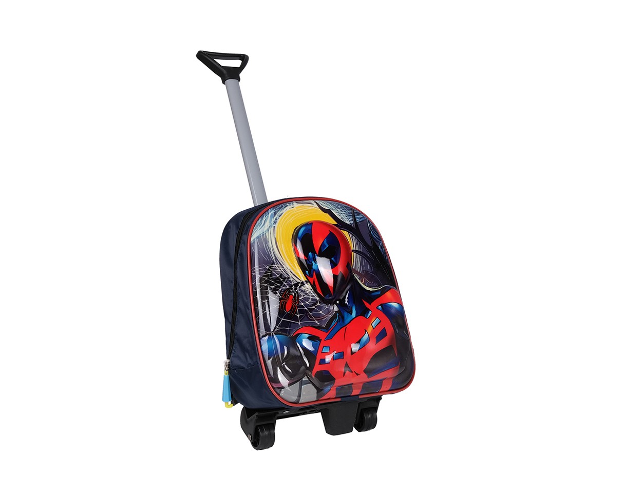 Bagacar Spiderman Renkli Anaokulu ve Kreş Tekerlekli Sırt Çantası