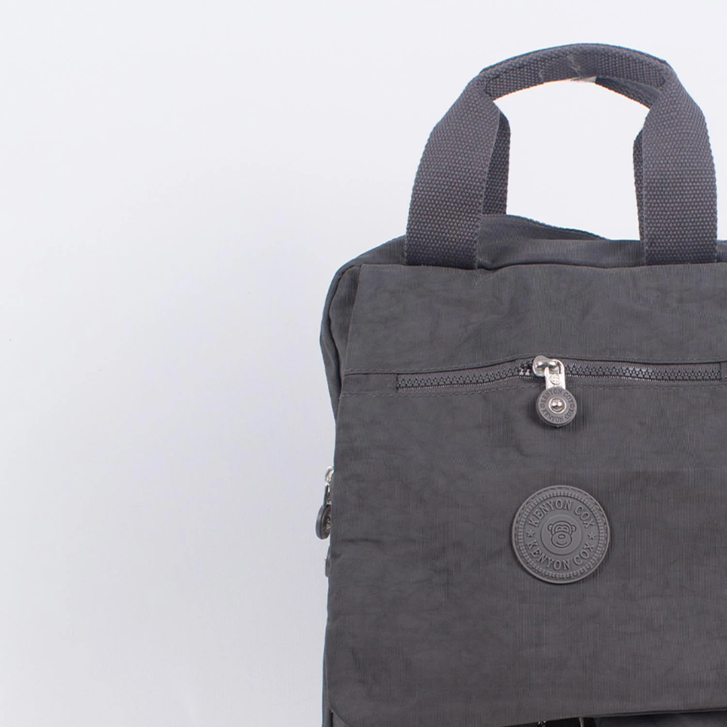 Kenyon Cox 8839 Klinkır Kumaş Hafif Sırt Çantası Gri