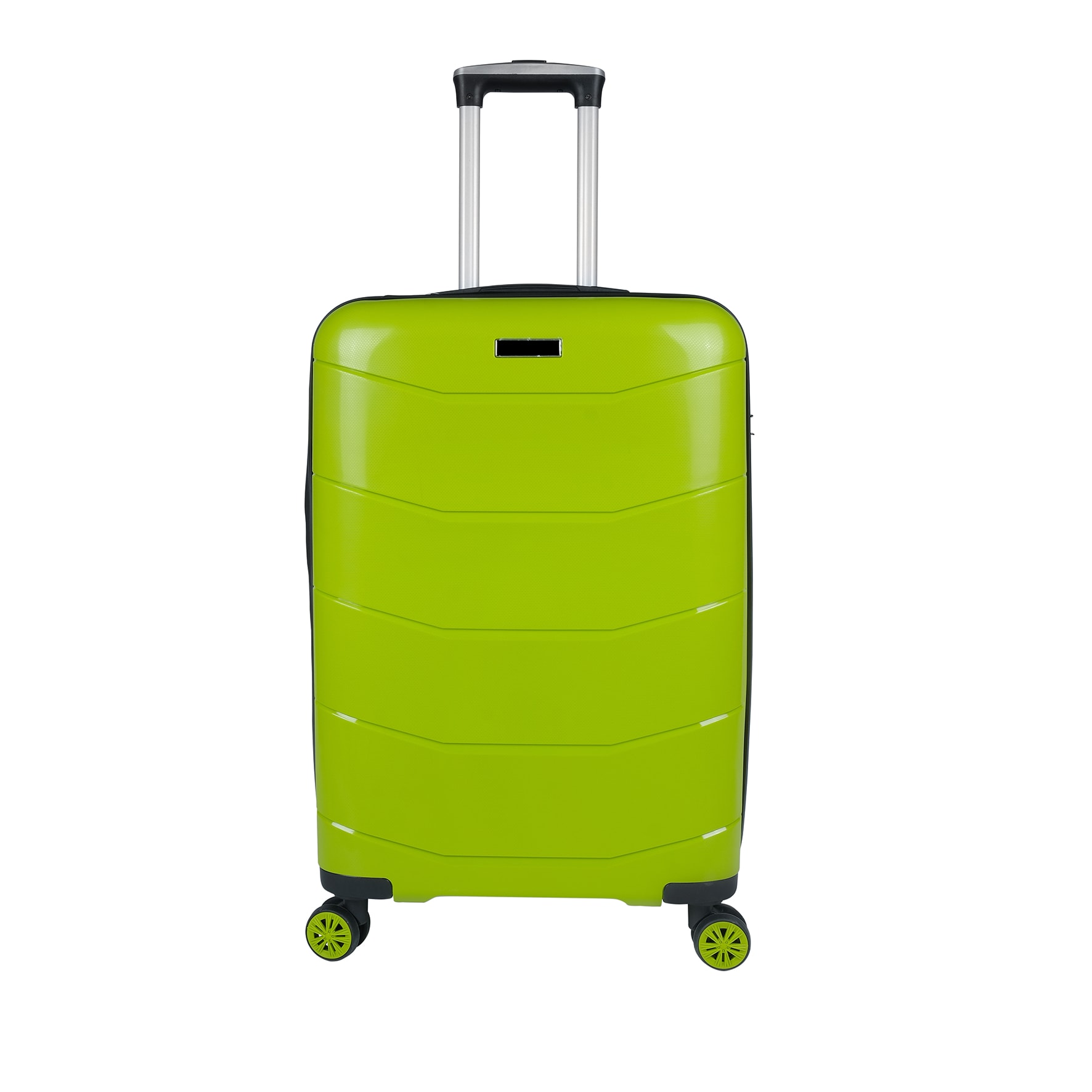 Bagacar Ultra Hafif Silikon 3lü Set Valiz Fıstık Yeşili+ETİKET HEDİYELİ!