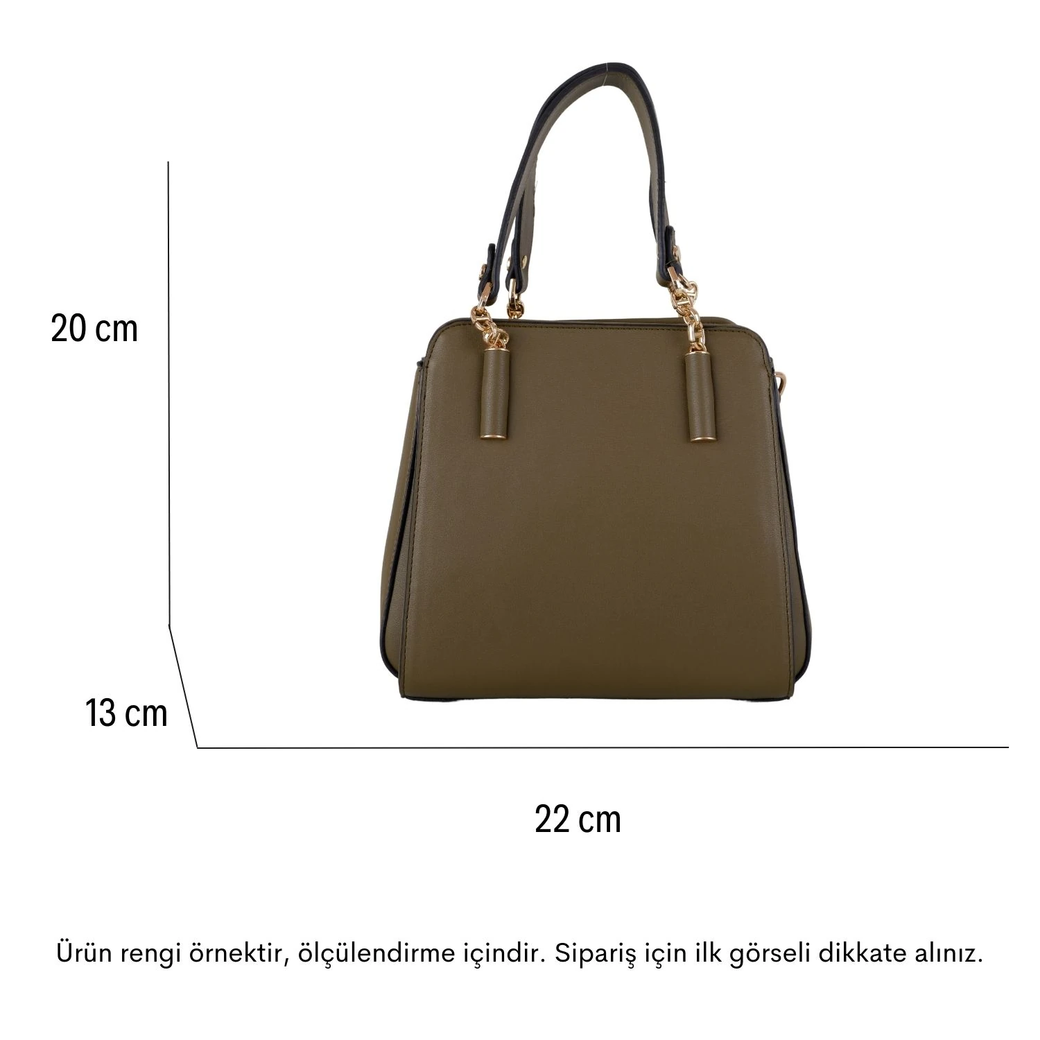 Bagacar 828 Gri Suni Deri Bayan Çapraz El ve Omuz Çantası