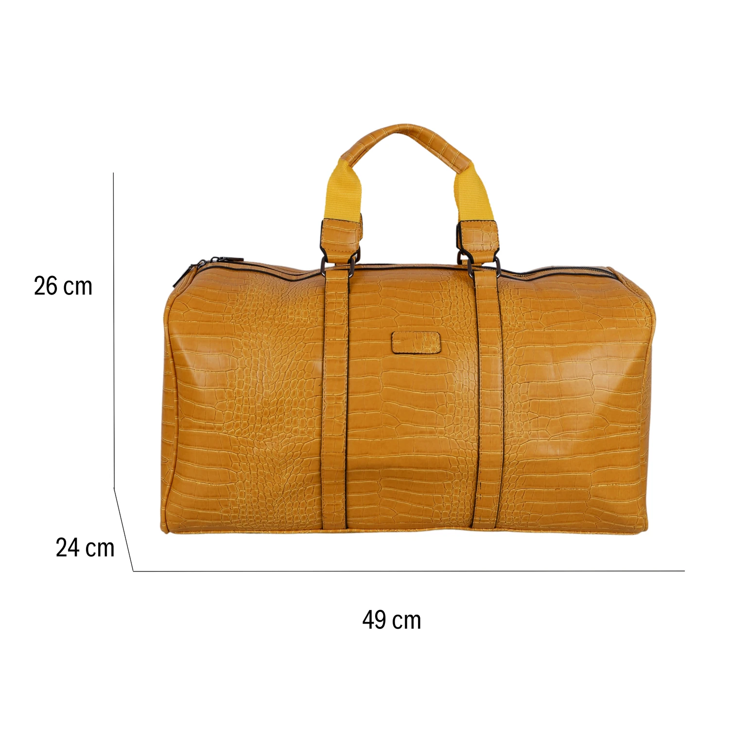 Bagacar Evd Sarı Geniş El Bavulu ve Seyahat Çantası