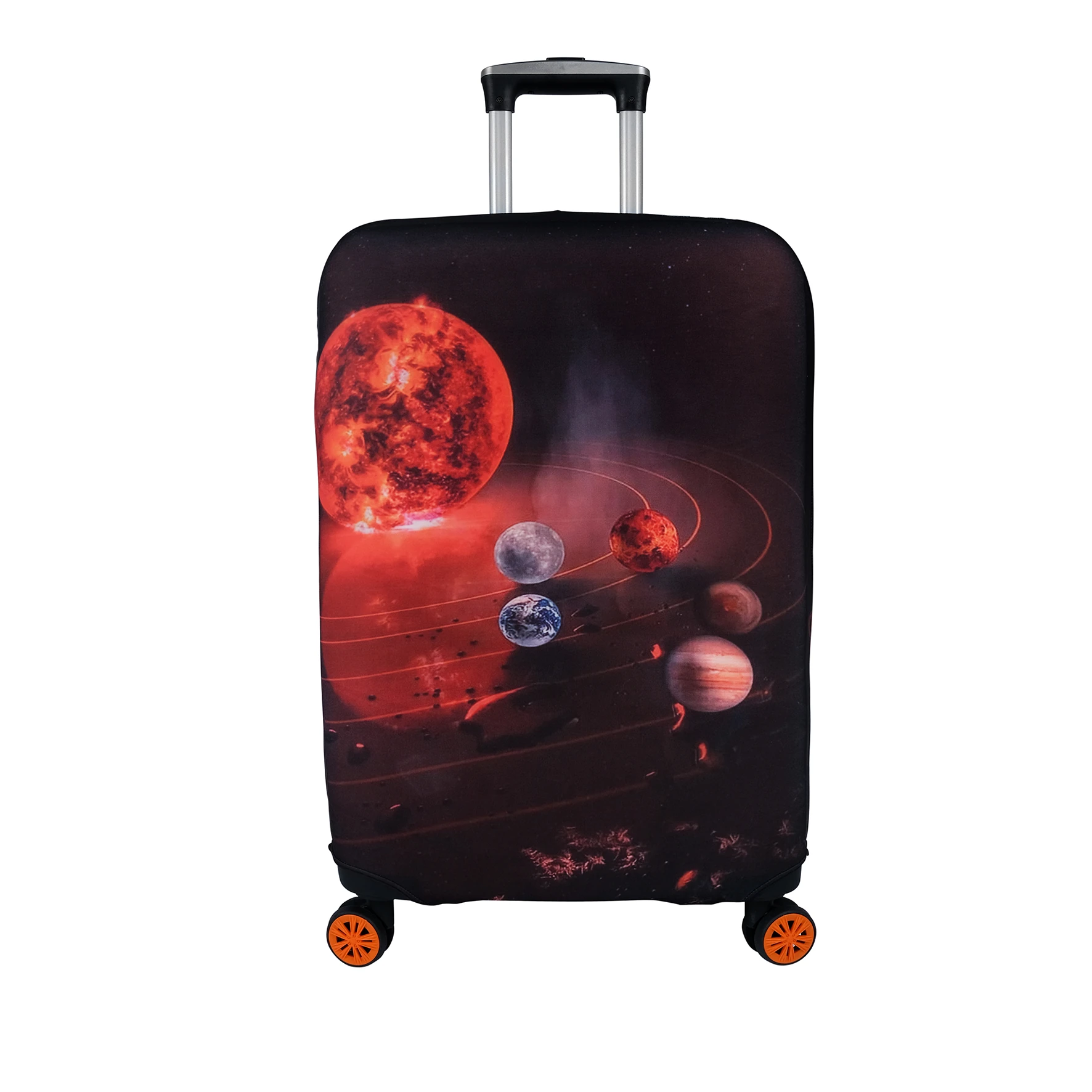 Bagacar Gezegen Kabin Boy Valiz için Valiz Kılıfı