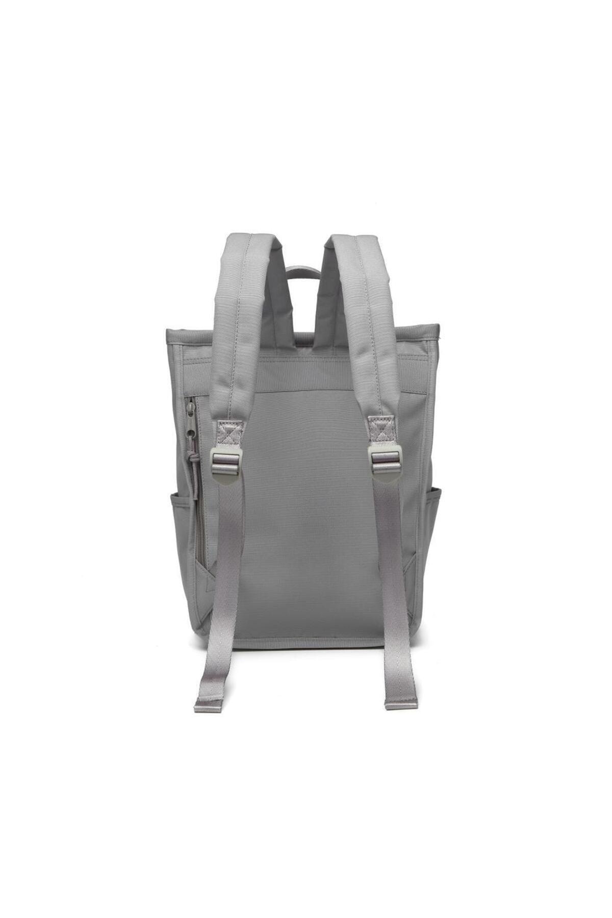 Bagacar Smart Bag 3195 Okul ve Günlük Laptop Bölmeli Sırt Çantası Vizon