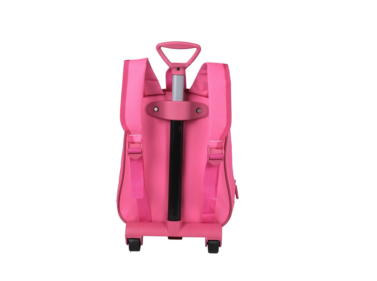 Bagacar Lol ve Kedi Pembe Tekerlekli Çocuk Sırt Çantası
