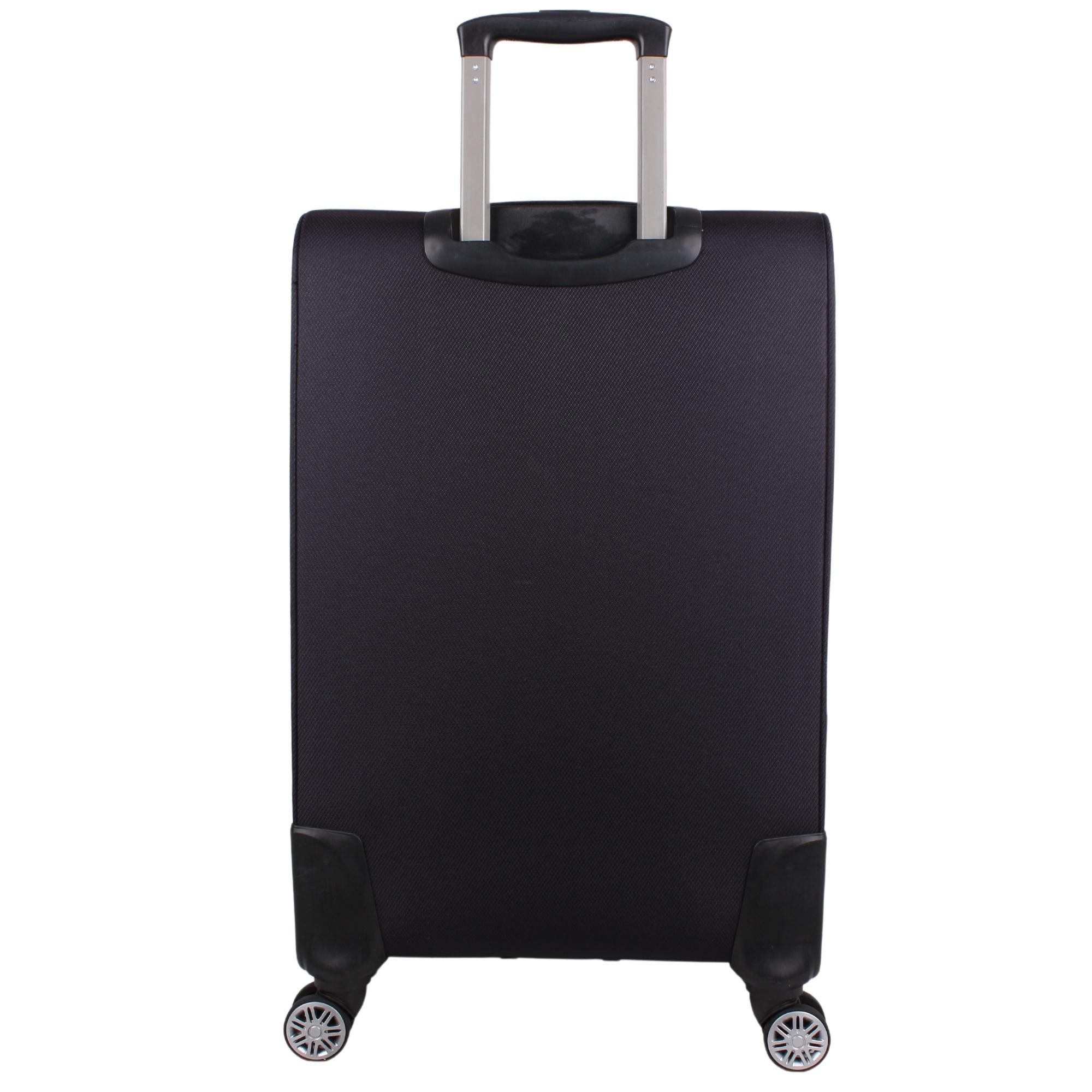 Bagacar Ultra Lıght Körüklü Kumaş 3 Lü Valiz Seti Lacivert
