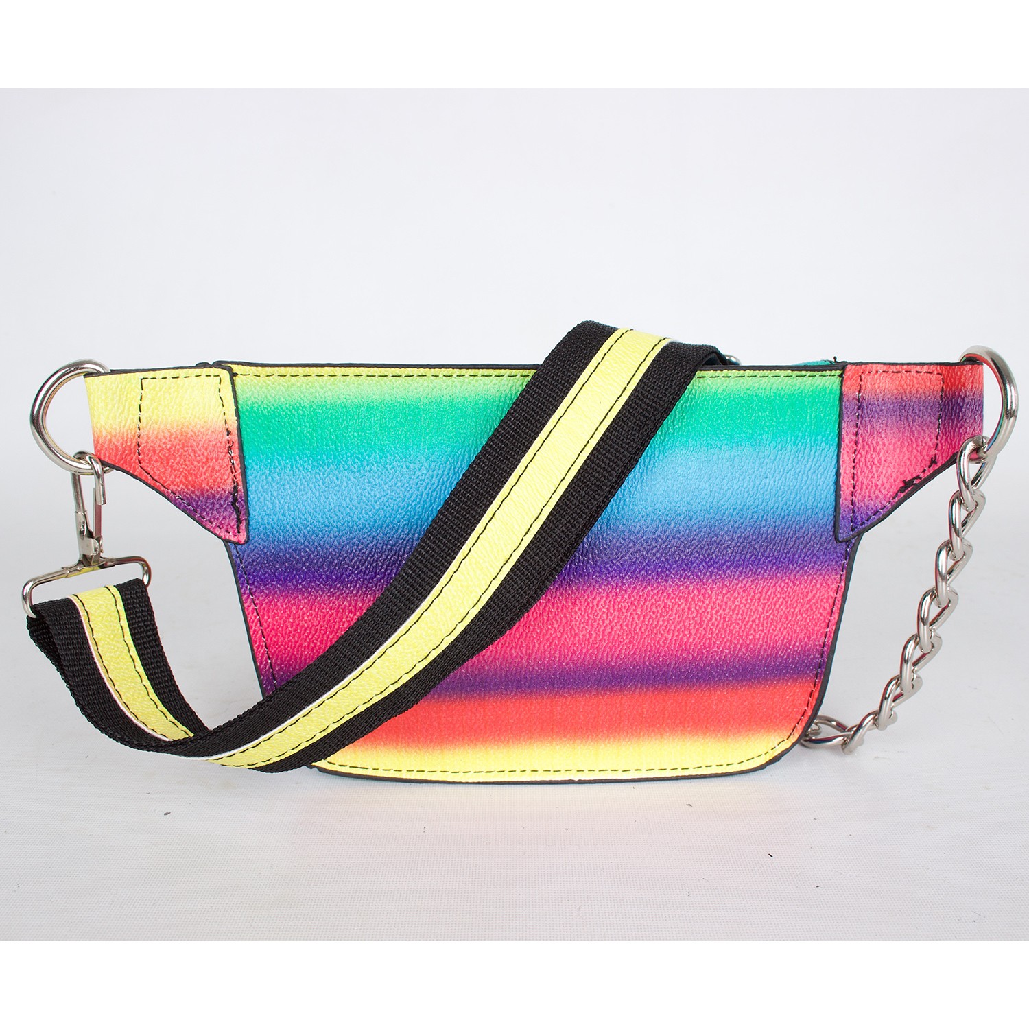 Bagacar Fashion Tulum Gögüs Bel Çantası Renkli 1
