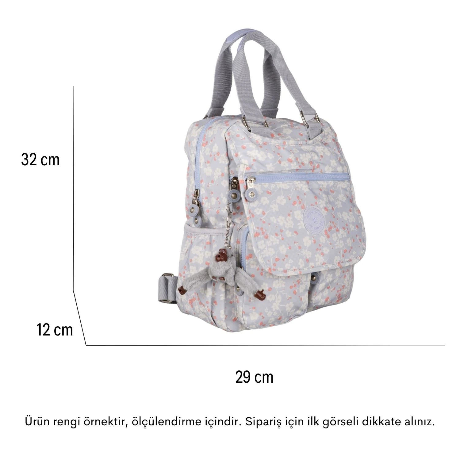 Kenyon Cox 9504 Klinkır Kumaş Hafif Sırt Çantası Sarı