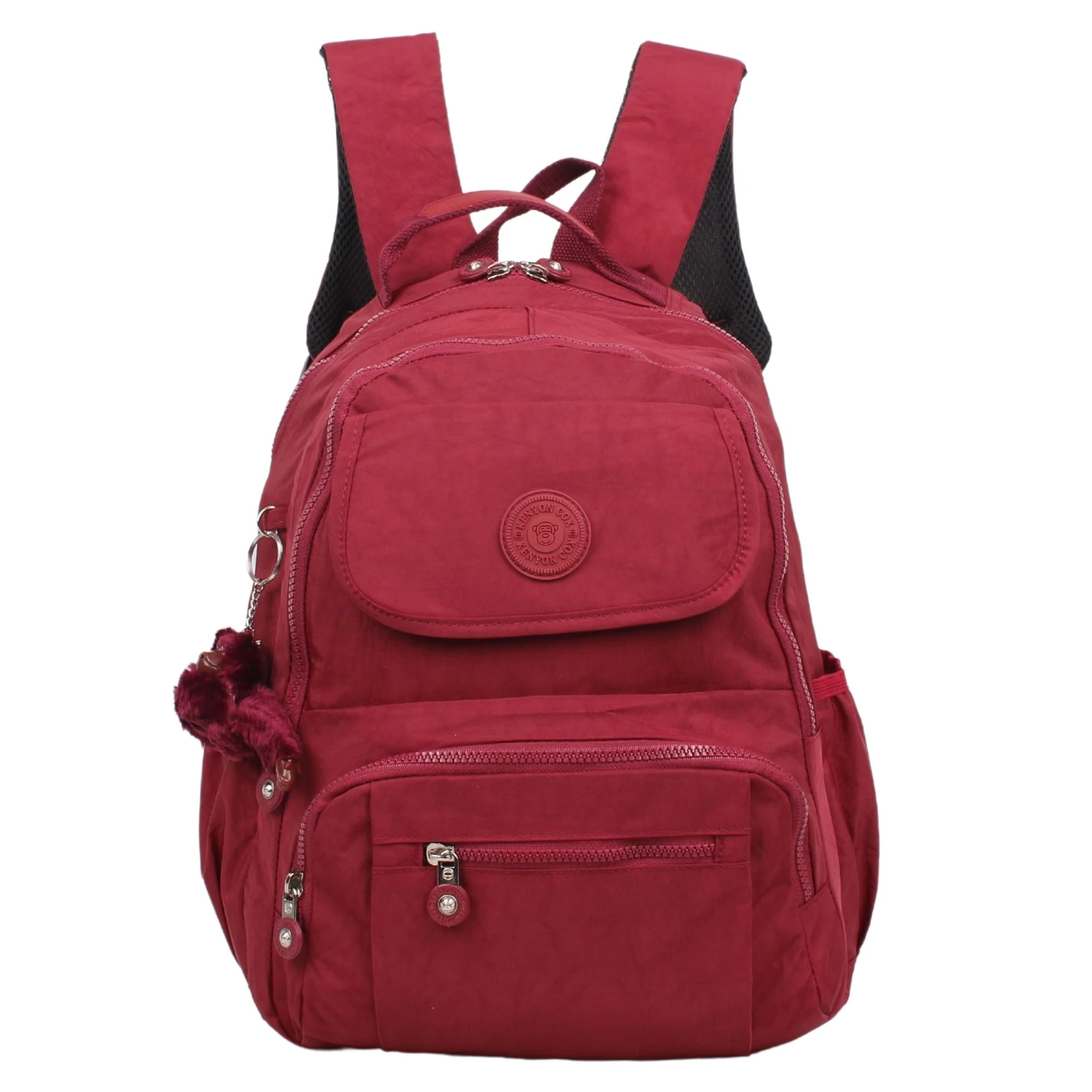 Bagacar Kenyon Cox 8866 Bordo Unisex Klinkır Kumaş Sırt Çantası