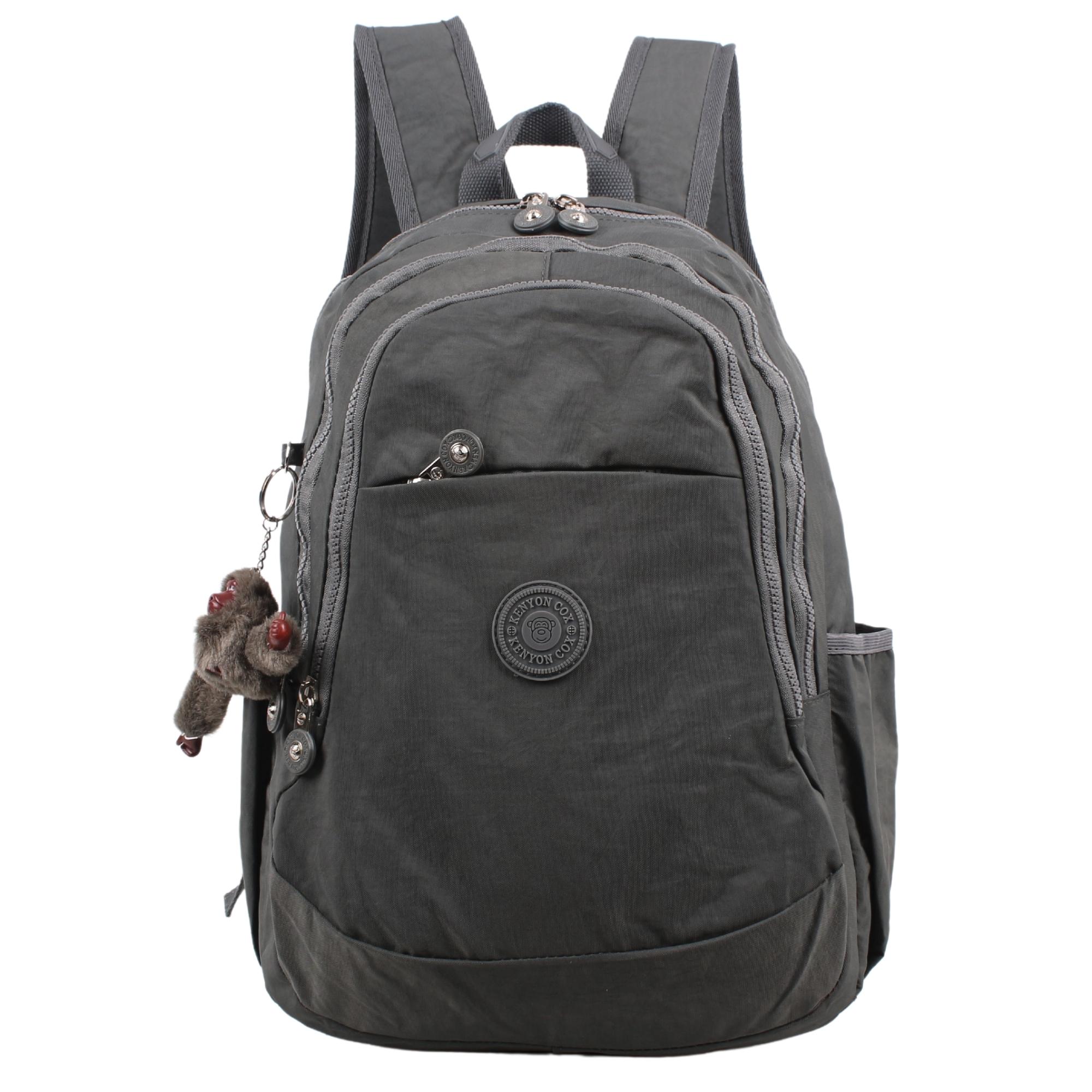 Kenyon Cox 8812 Gri Unisex Klinkır Kumaş Sırt Çantası