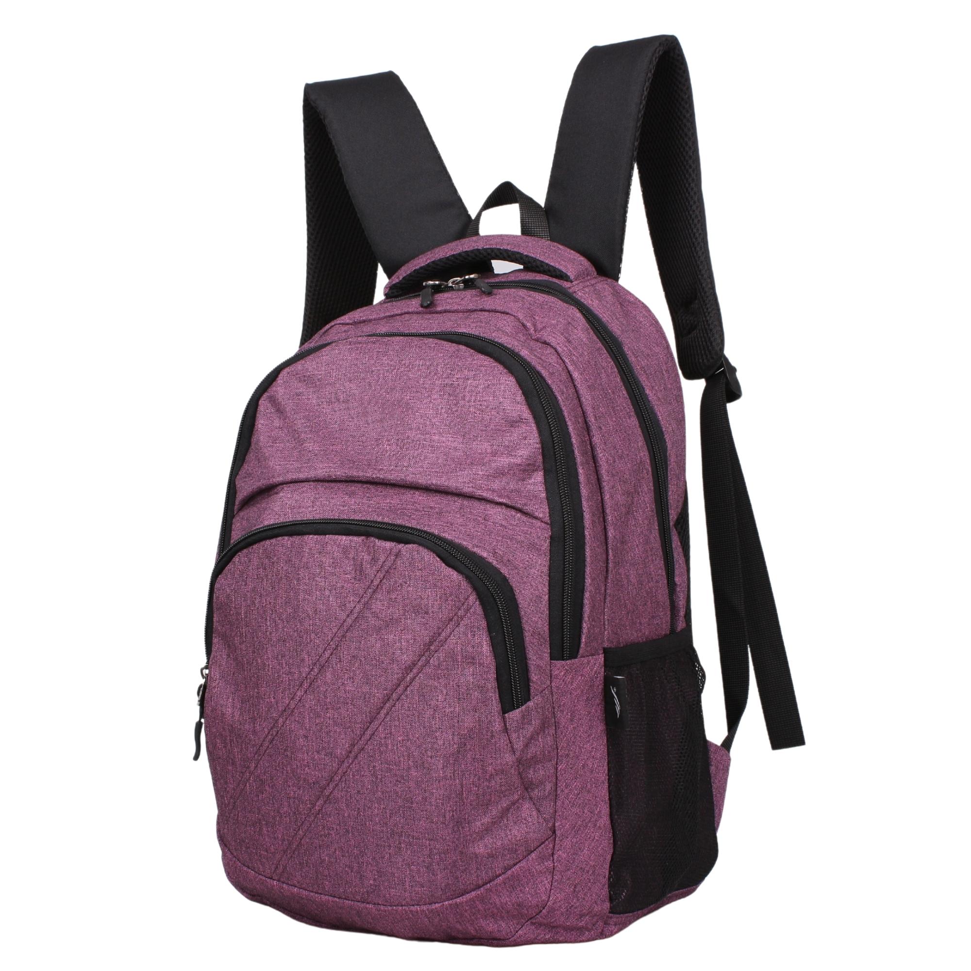 Bagacar IZ1130 Mor Unisex Okul ve Günlük Sırt Çantası