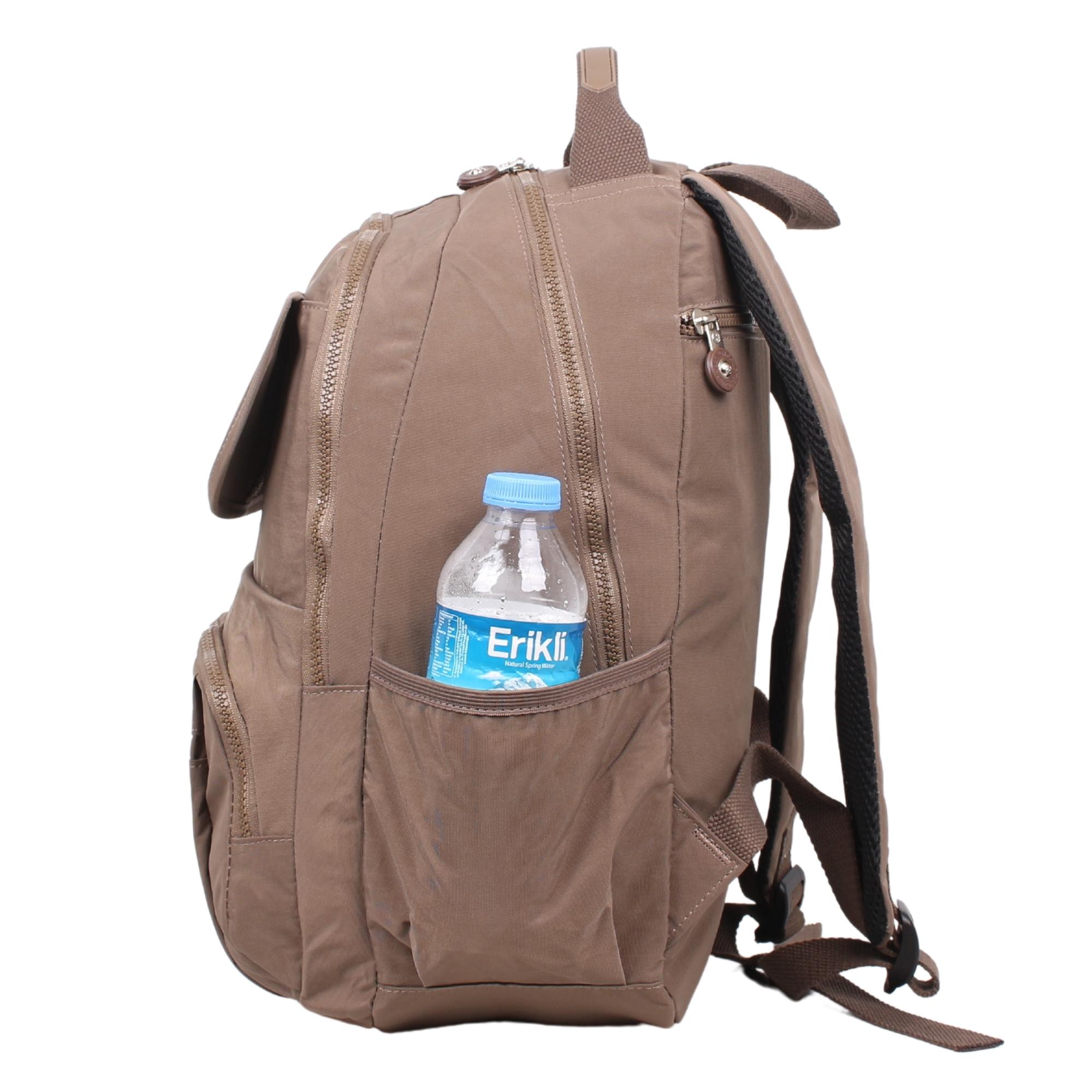 Bagacar Kenyon Cox 8866 Vizon Unisex Klinkır Kumaş Sırt Çantası