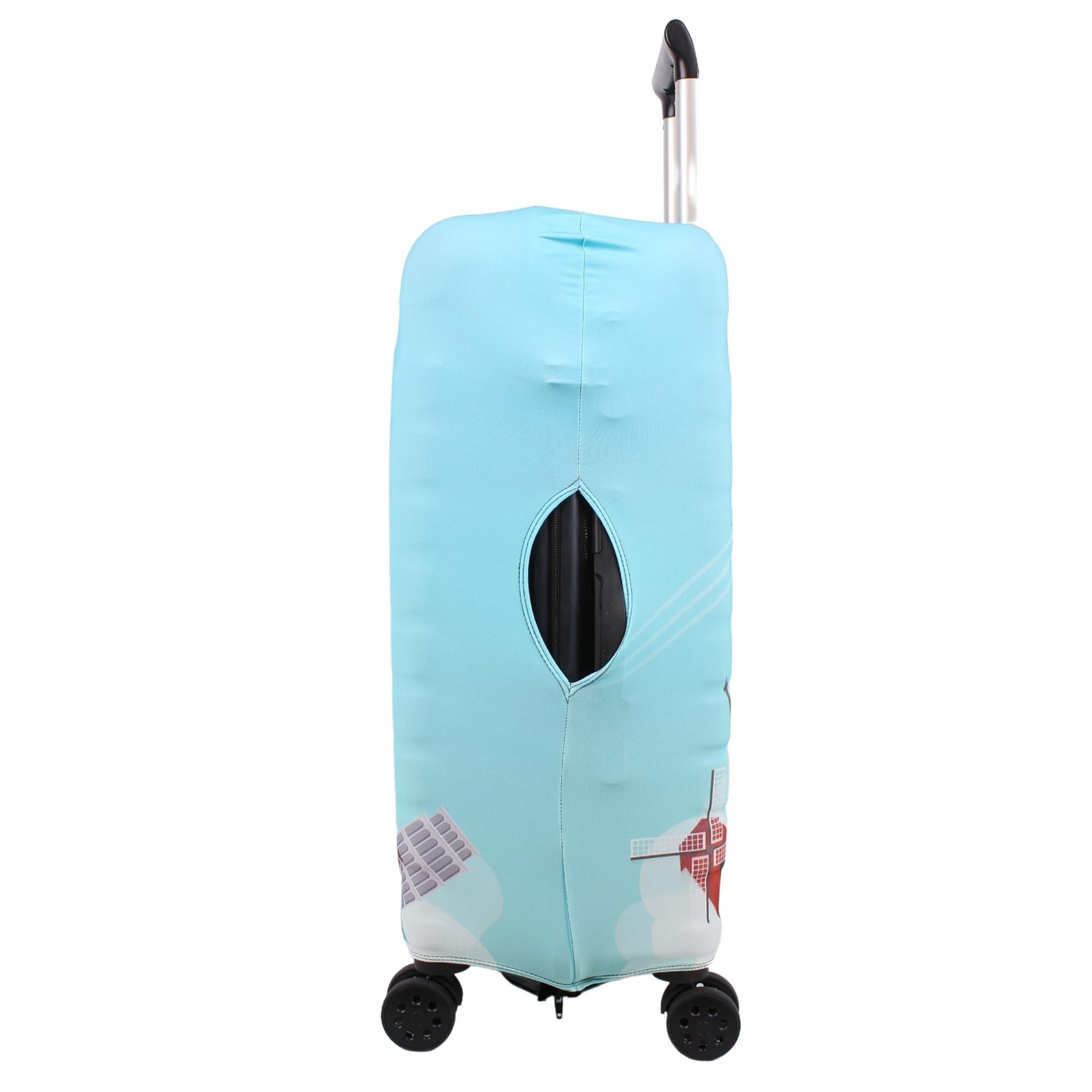 Bagacar Plane Kabin Boy Valiz için Valiz Kılıfı