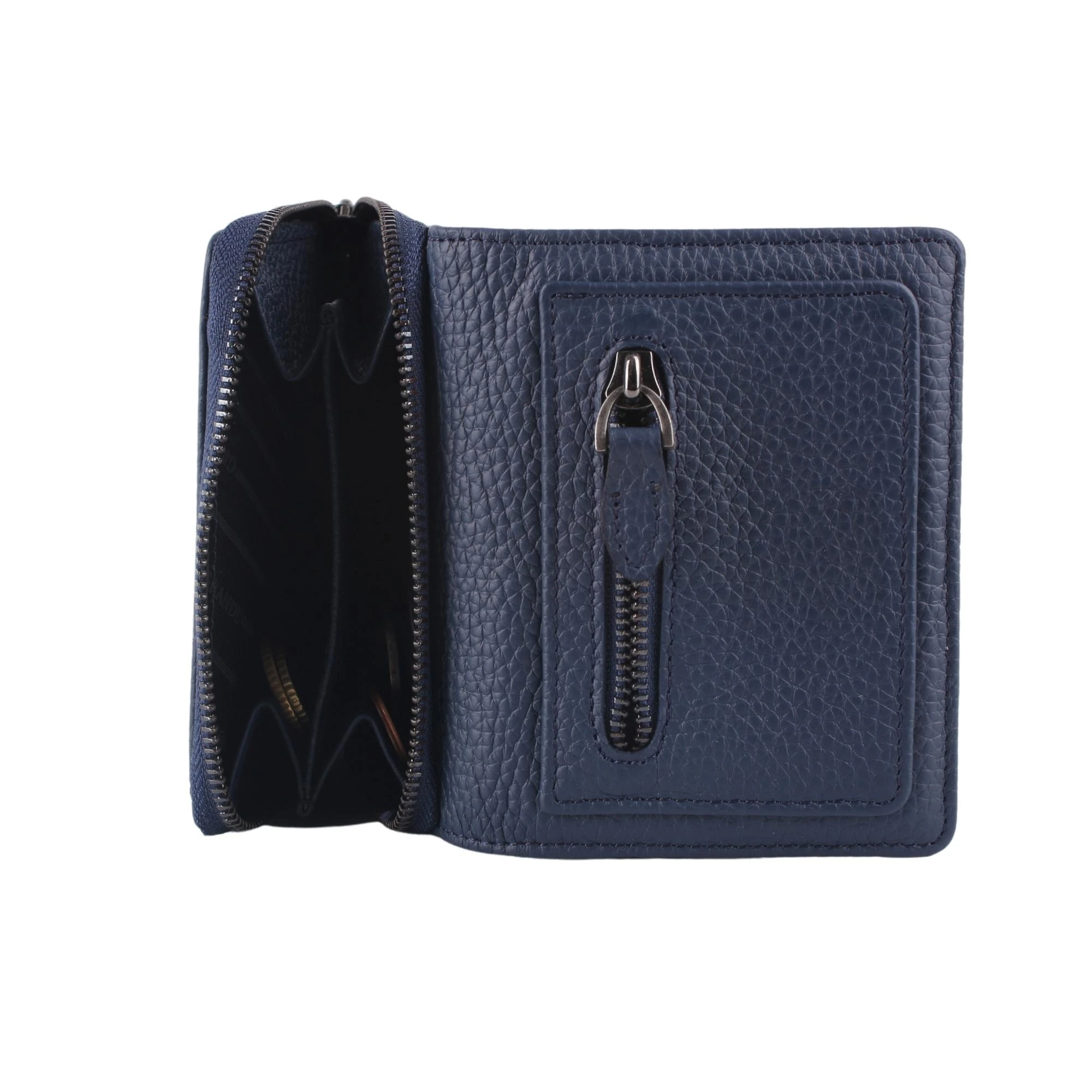 Legend Leather 2744 Hakiki Deri Bayan Cüzdanı Lacivert