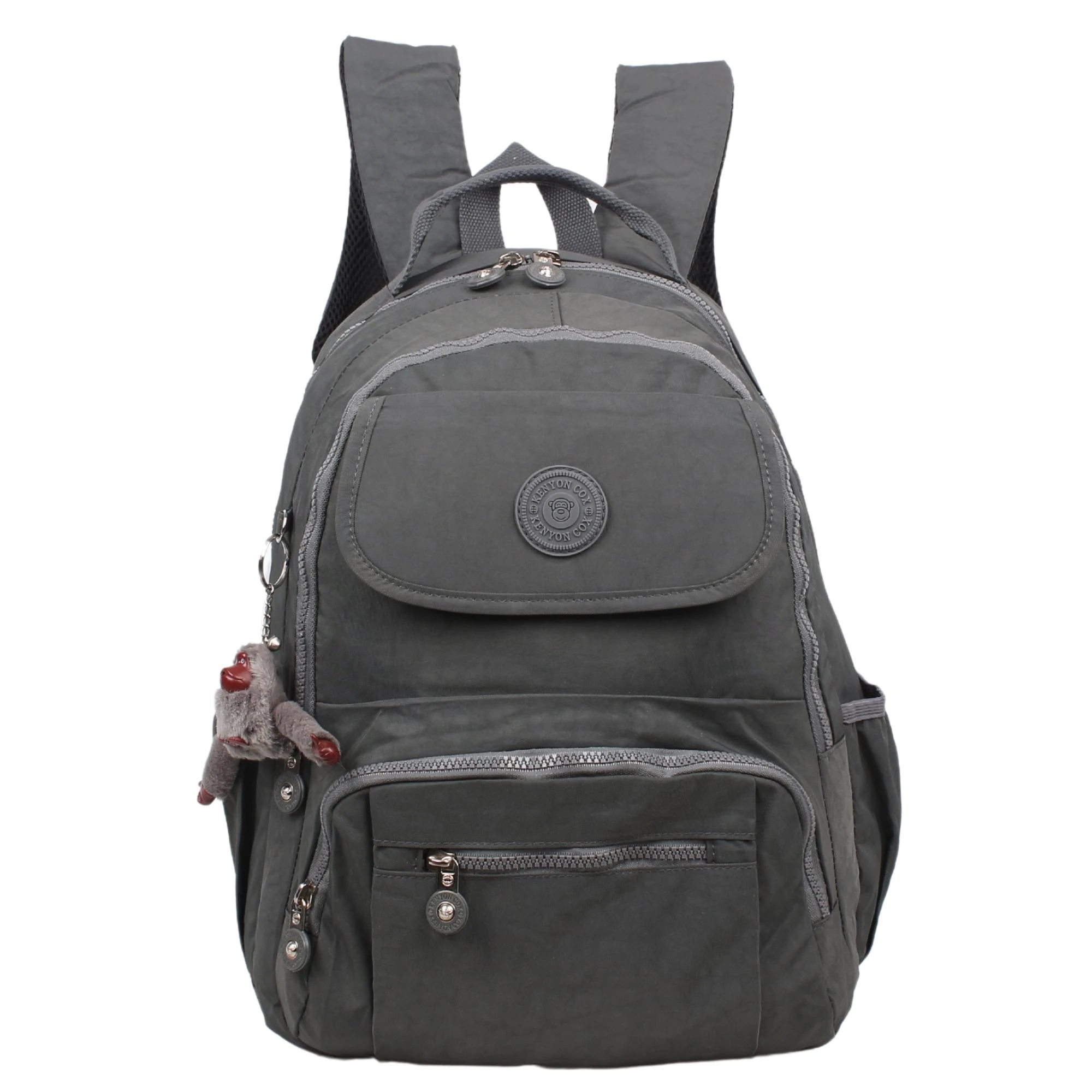 Bagacar Kenyon Cox 8866 Gri Unisex Klinkır Kumaş Sırt Çantası