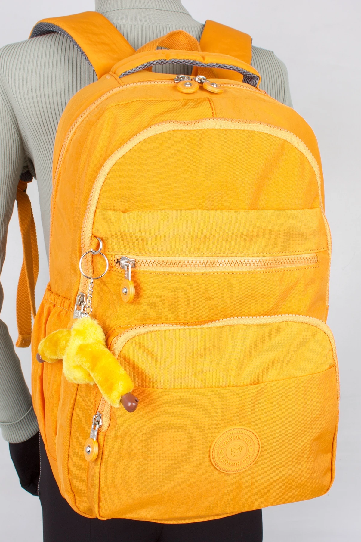 Kenyon 1810 Unisex Klinkır Kumaş Sırt Çantası Sarı